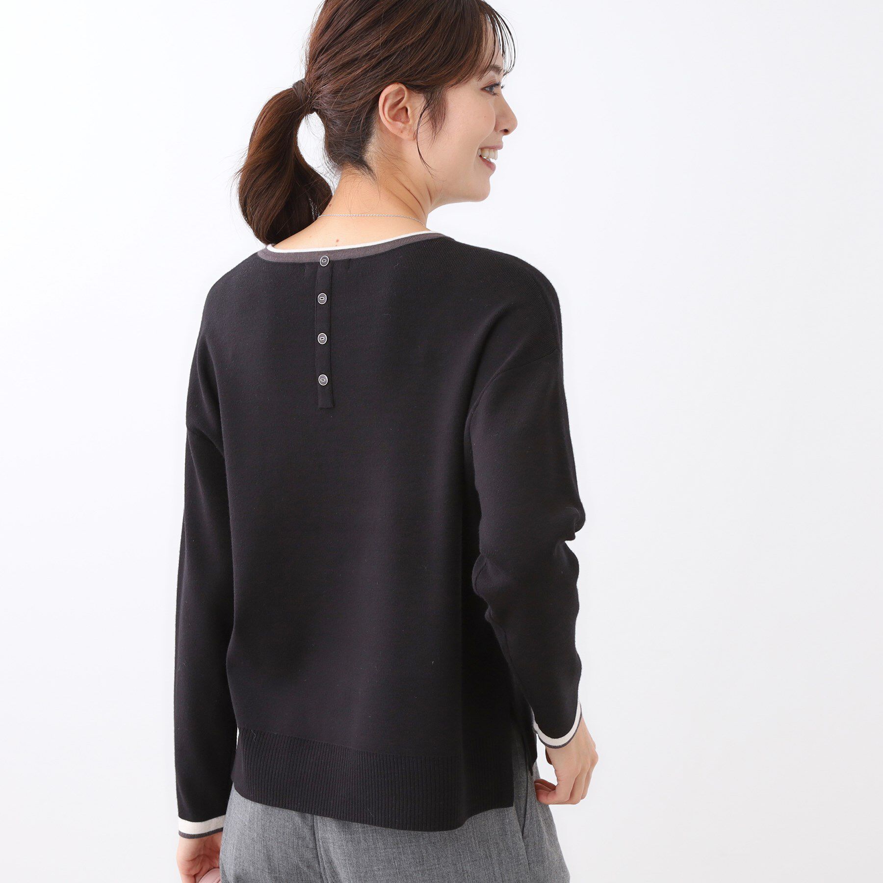 Reflect「【WEB先行カラーあり／セットアップ可】ゆったりフォルムニット」|ニット・セーター|