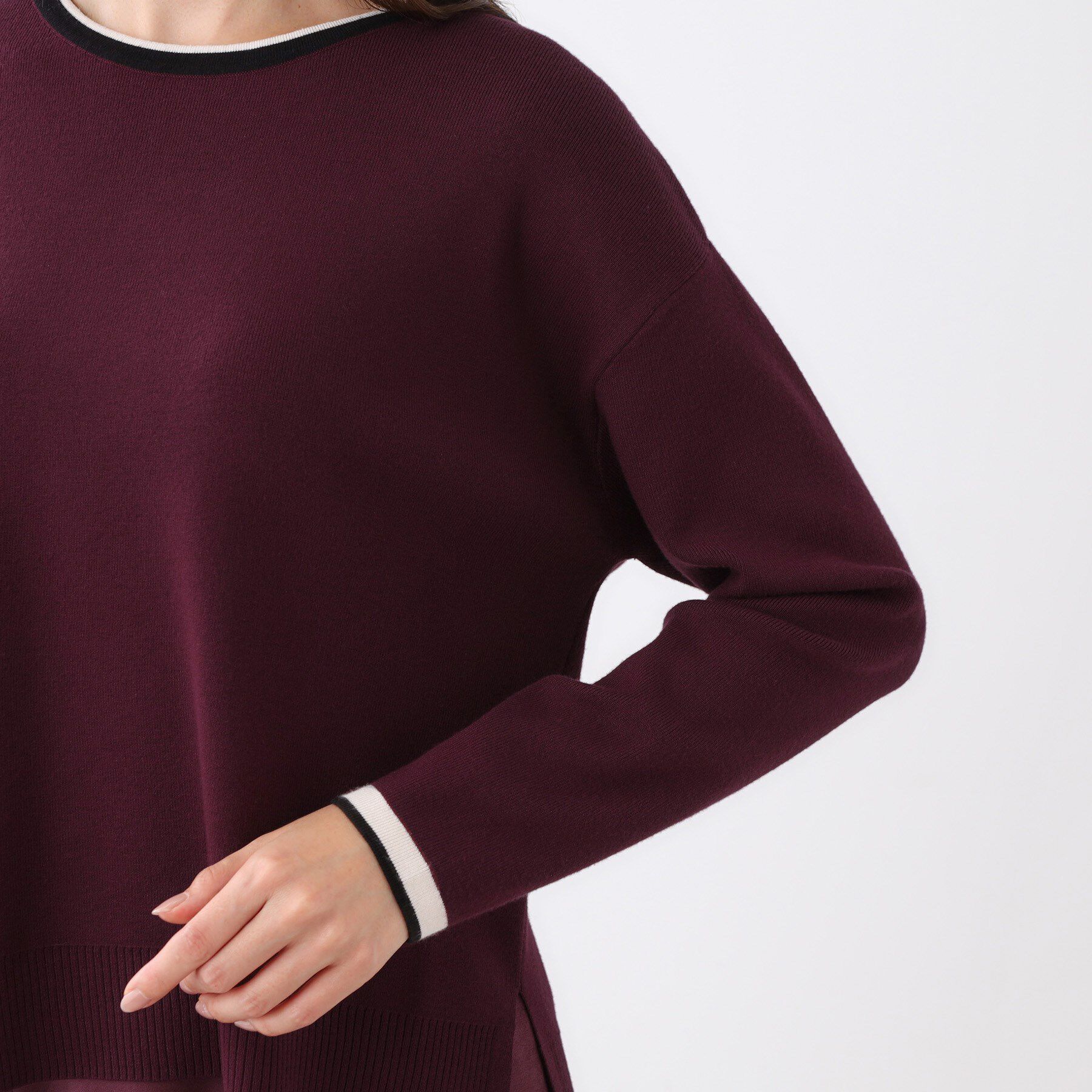 Reflect「【WEB先行カラーあり／セットアップ可】ゆったりフォルムニット」|ニット・セーター|