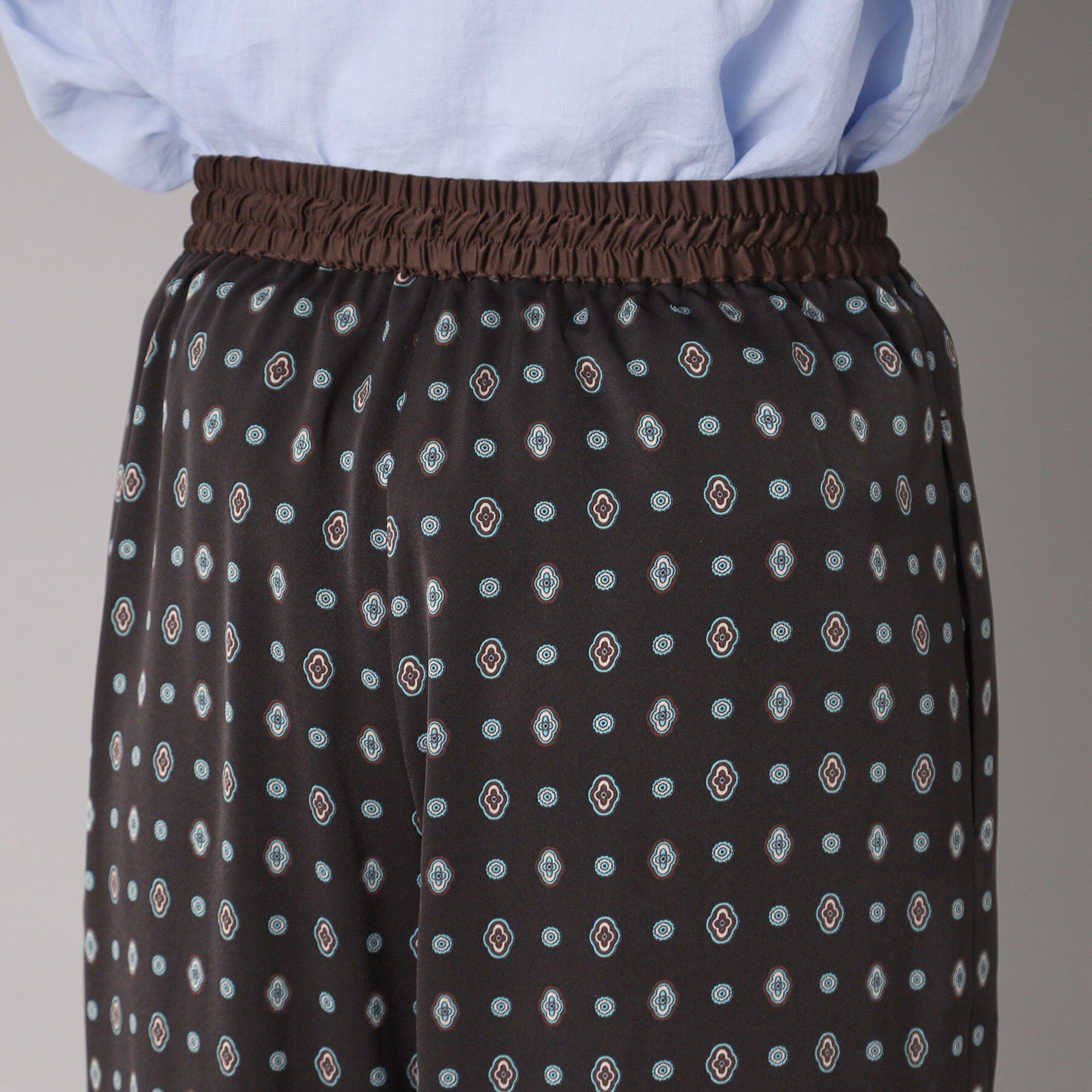 DRESSTERIOR「【ウエストゴム/小紋柄】エスニックヴィンテージプリントイージーパンツ」|その他|