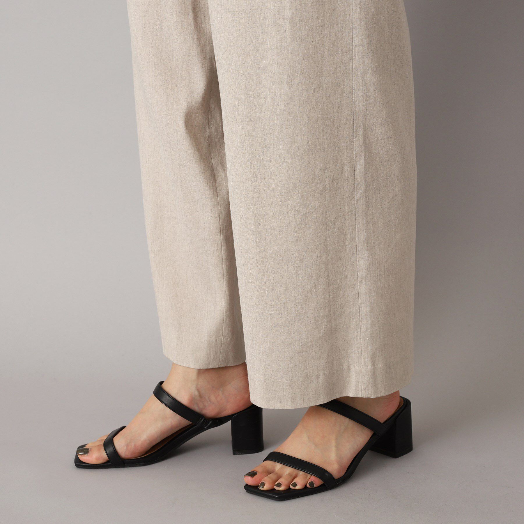 DRESSTERIOR「【接触冷感/洗える/ウエストゴム】ウォッシャブルリネンイージーワイドパンツ」|その他|