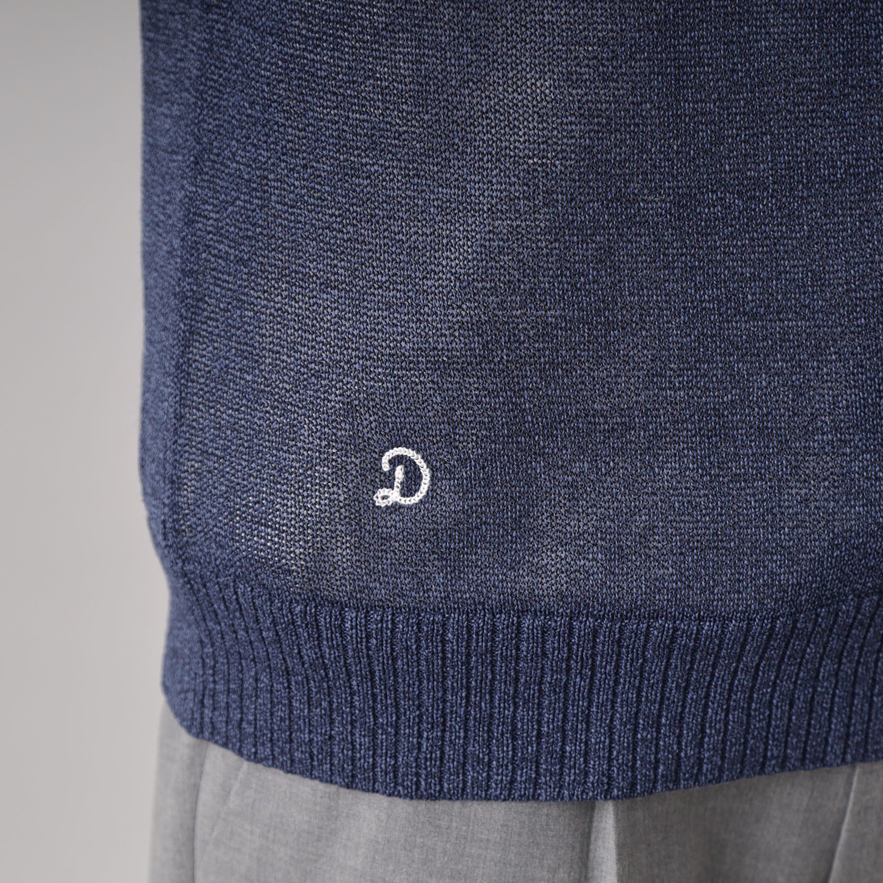 DRESSTERIOR「ペーパーコットン ハーフスリーブニット」|ニット・セーター|