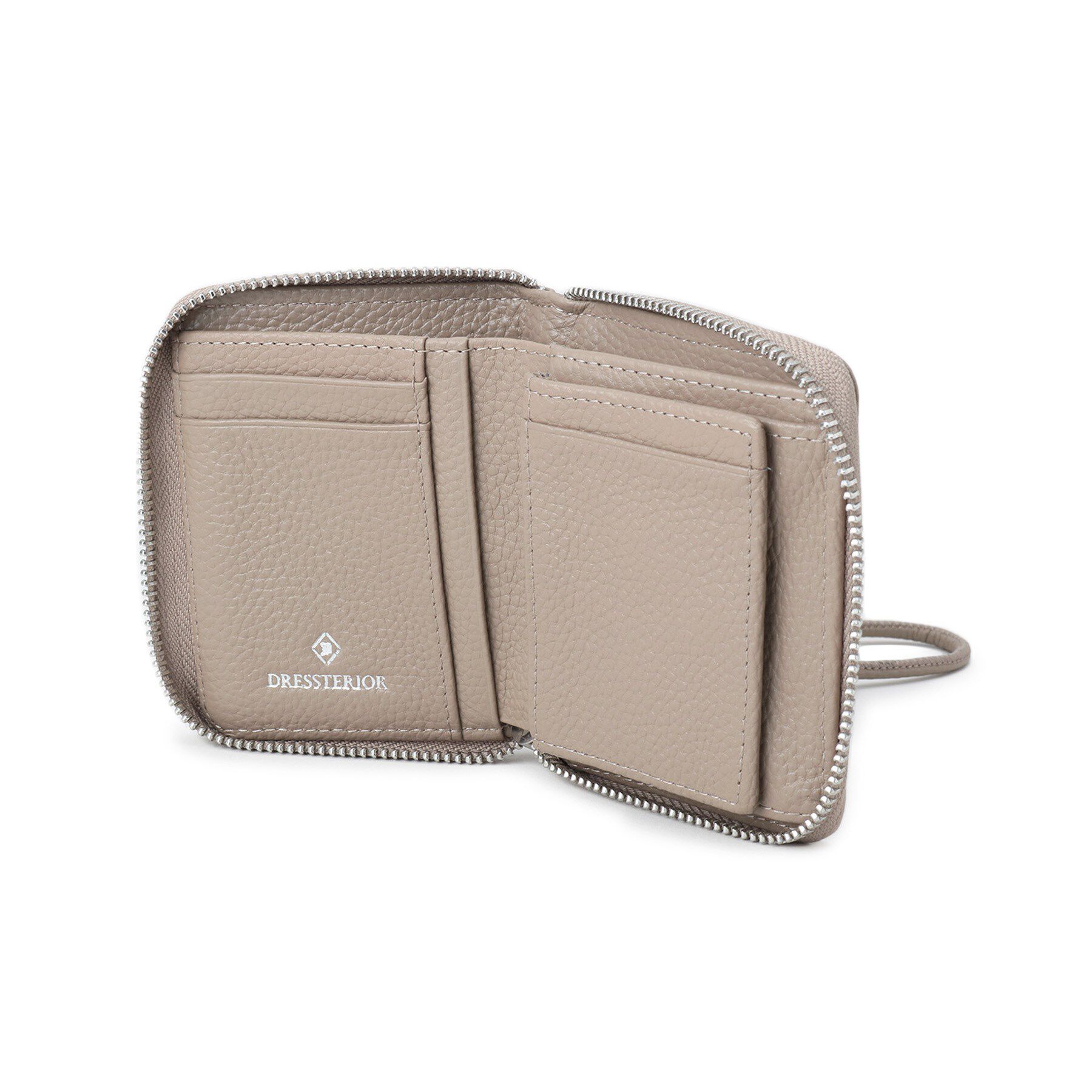 DRESSTERIOR「【本革】リアルレザー ハンドストラップ ミニウォレット」|財布|