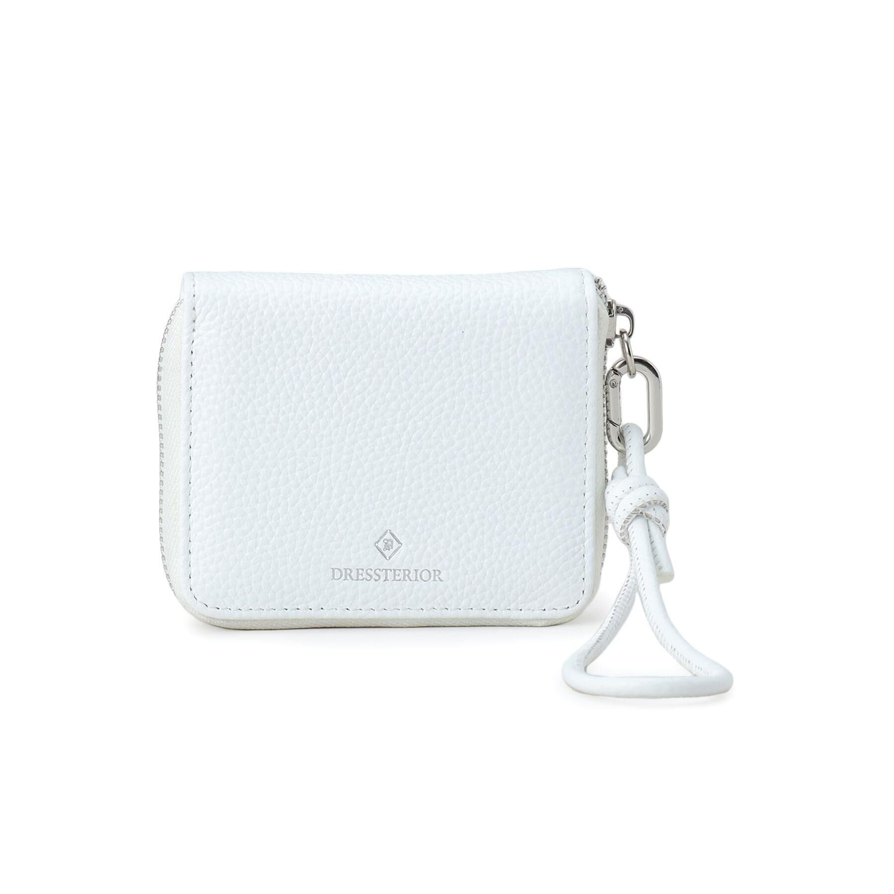 DRESSTERIOR「【本革】リアルレザー ハンドストラップ ミニウォレット」|財布|
