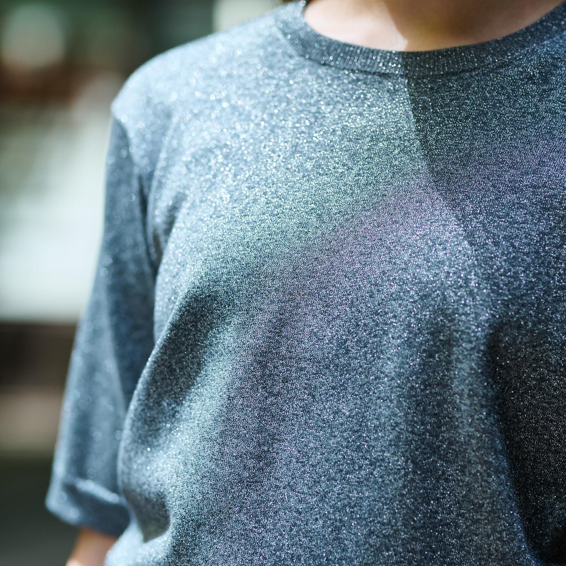 DRESSTERIOR「【洗える/きれいめ】ラメニットプルオーバー」|ニット・セーター|