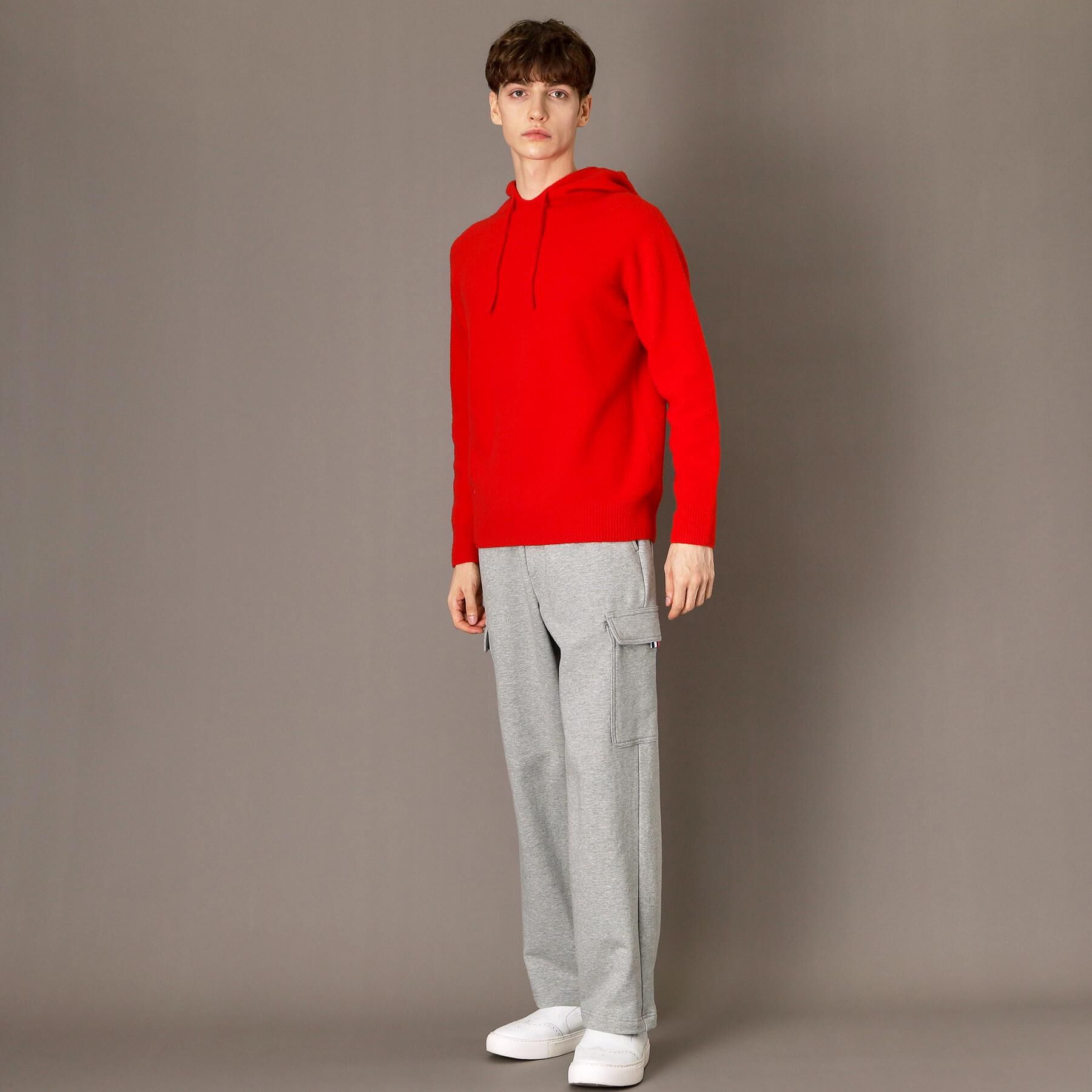 DRESSTERIOR「カシミヤブレンドフードニット」|ニット・セーター|