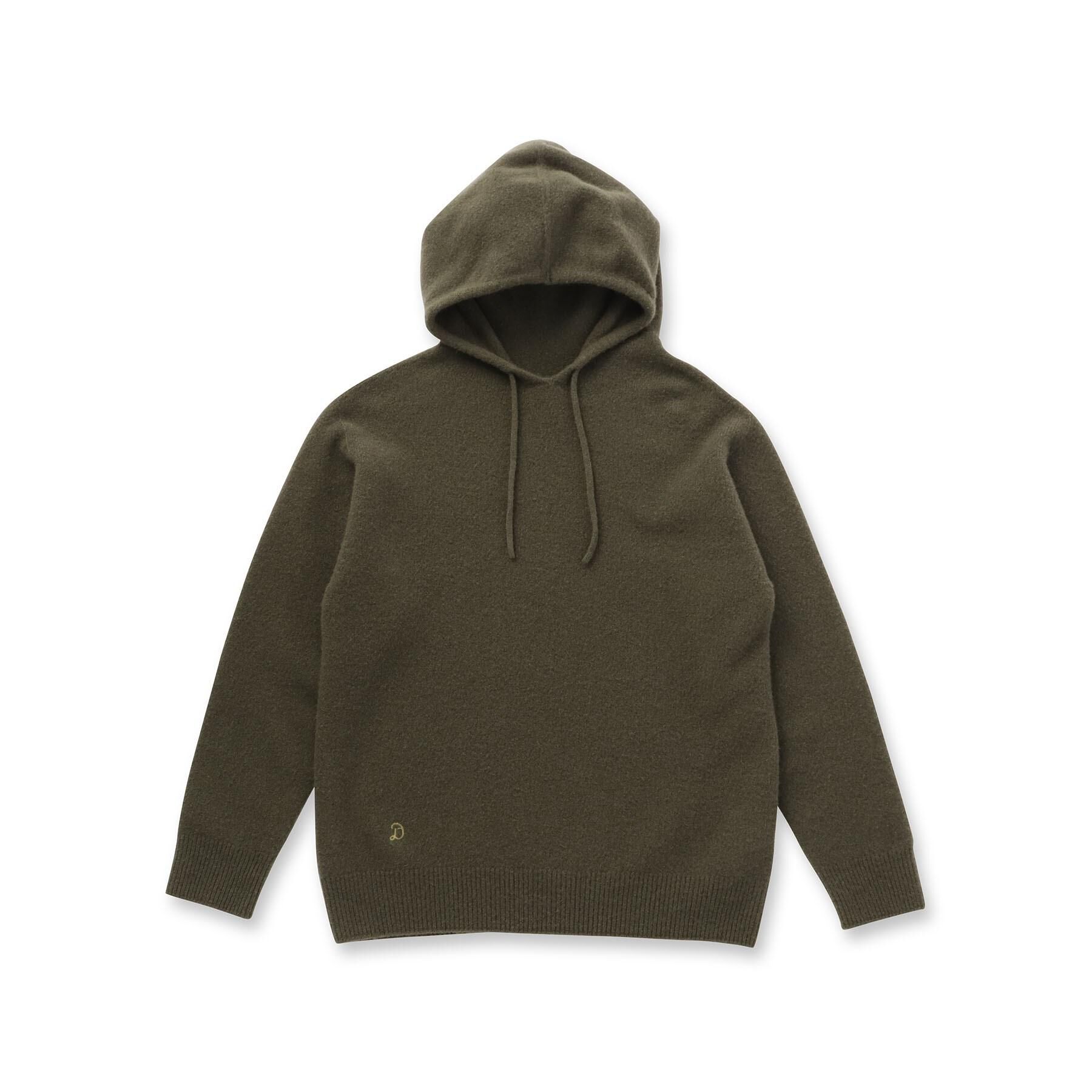 DRESSTERIOR「カシミヤブレンドフードニット」|ニット・セーター|