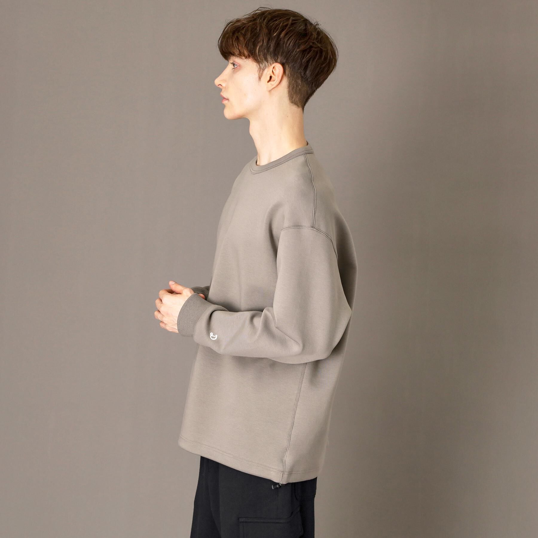 DRESSTERIOR「ストレッチ ダンボールプルオーバー」|Tシャツ・カットソー|