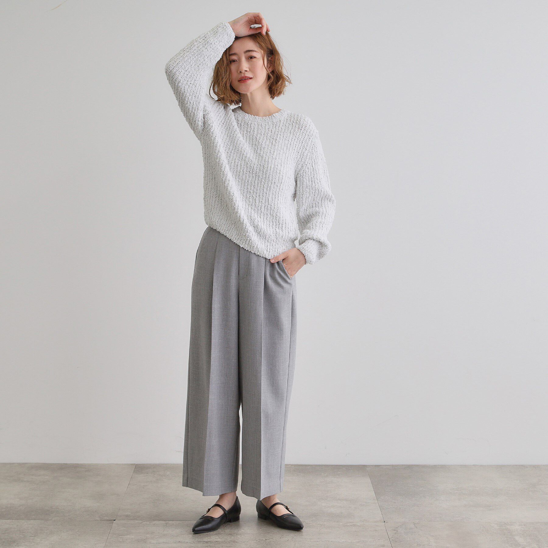 grove「ポンポンニットプルオーバー」|ニット・セーター|