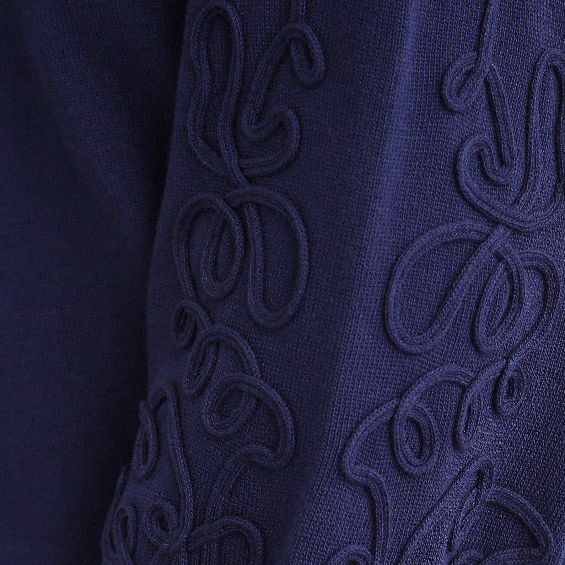 grove「袖コード刺繍ニットプルオーバー」|ニット・セーター|