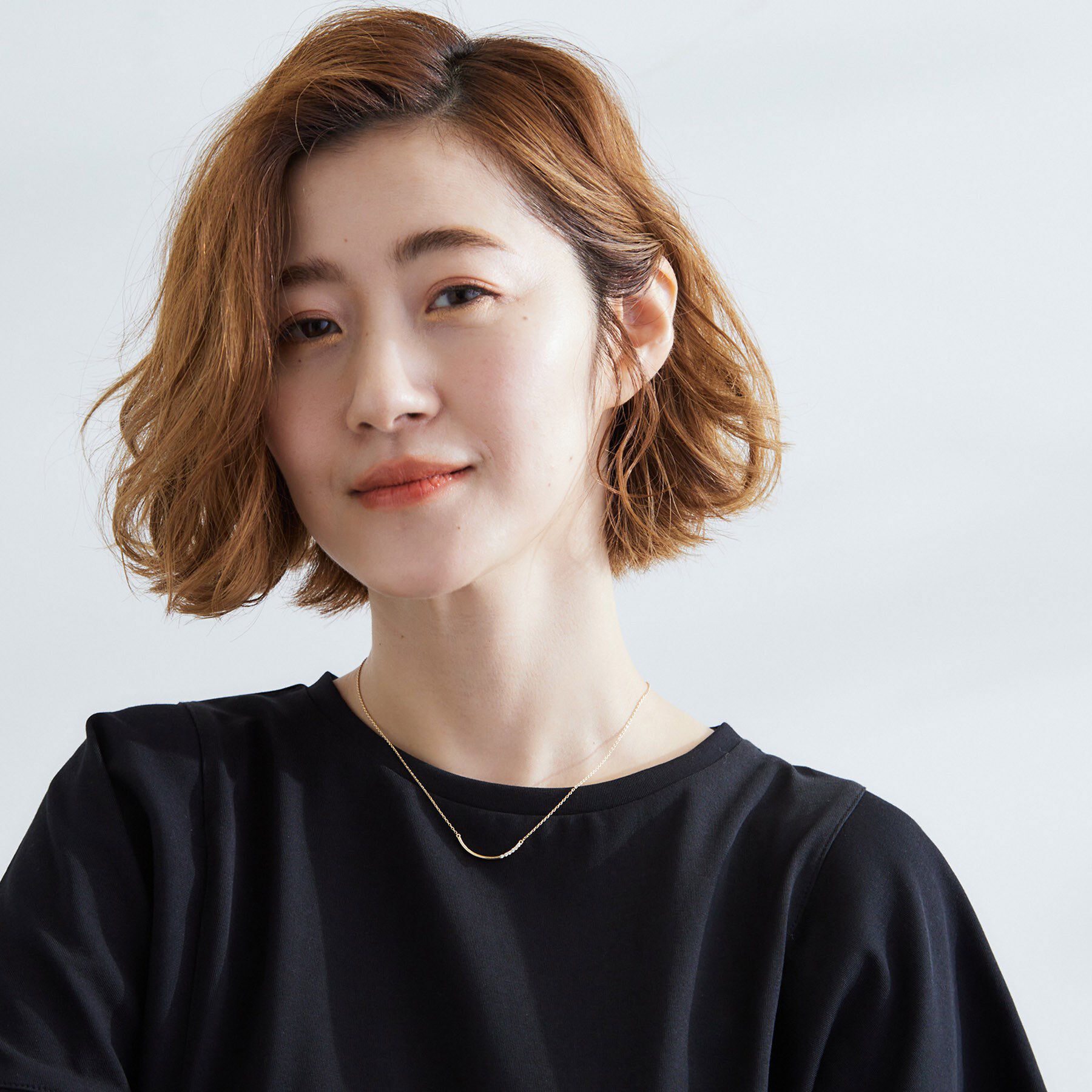 grove「ビジューバーショートネックレス」|ネックレス|