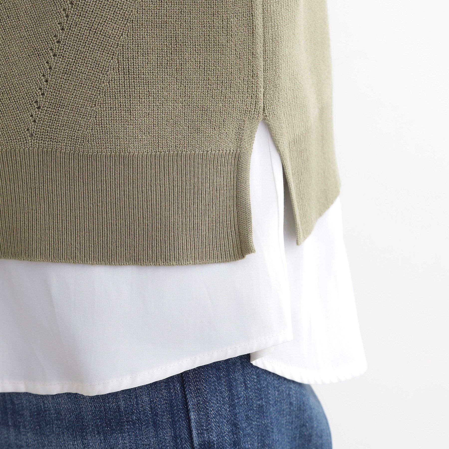 grove「ニットベスト&times;シャツセット」|その他|