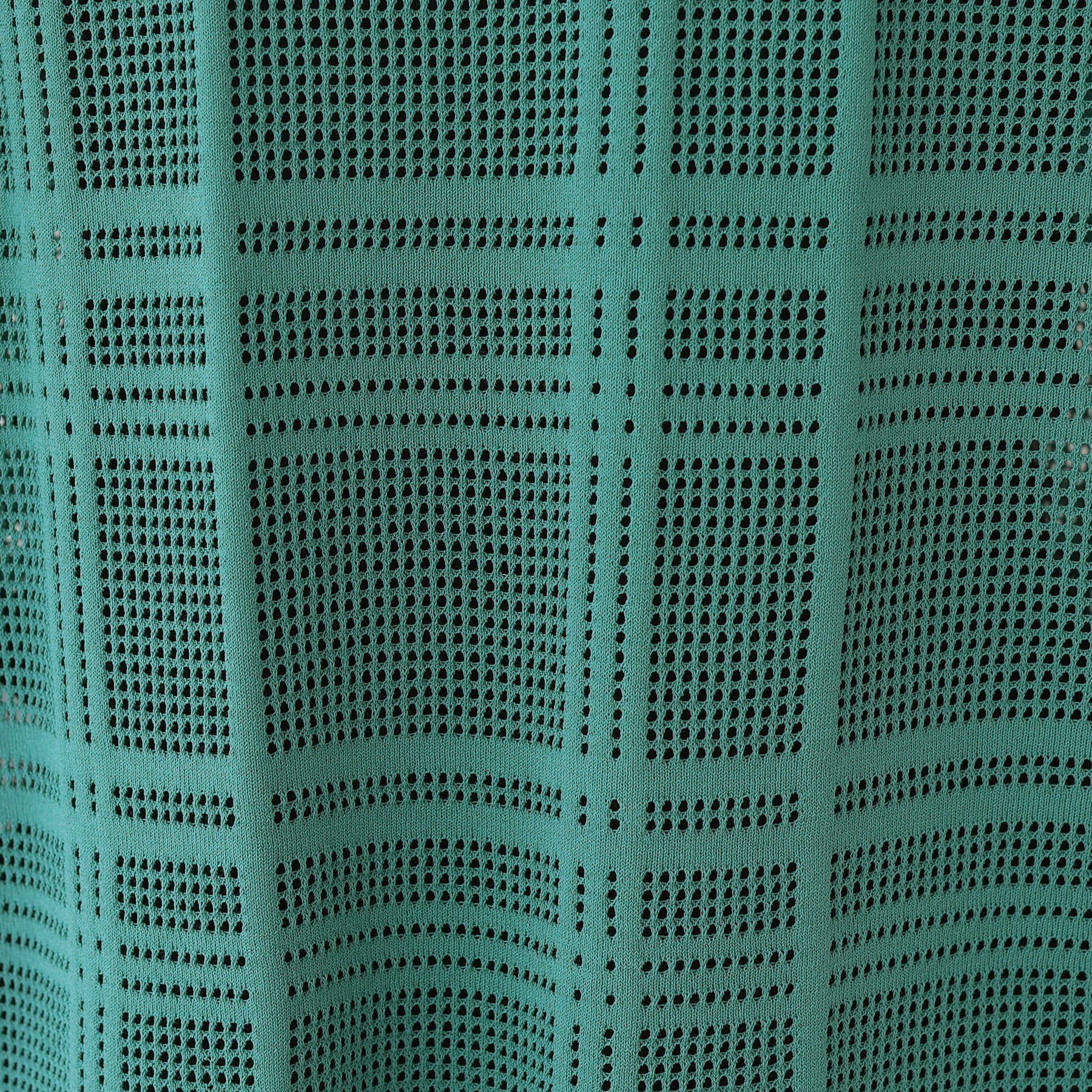 INDIVI「【洗える】メッシュチェック柄ニット」|ニット・セーター|