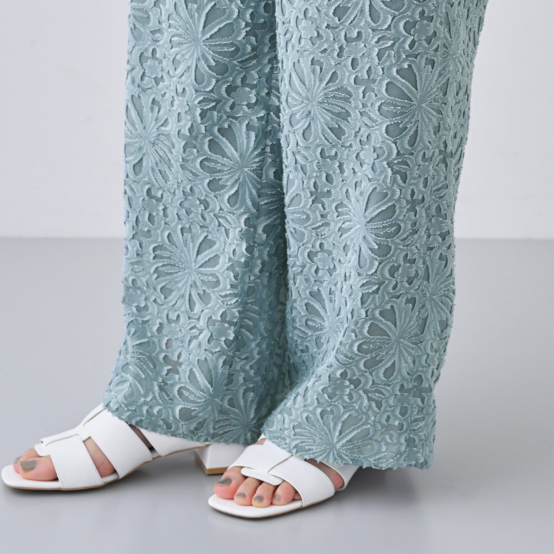 INDIVI「【日本製／SETUP可能】ワイドイージーパンツ」|その他|