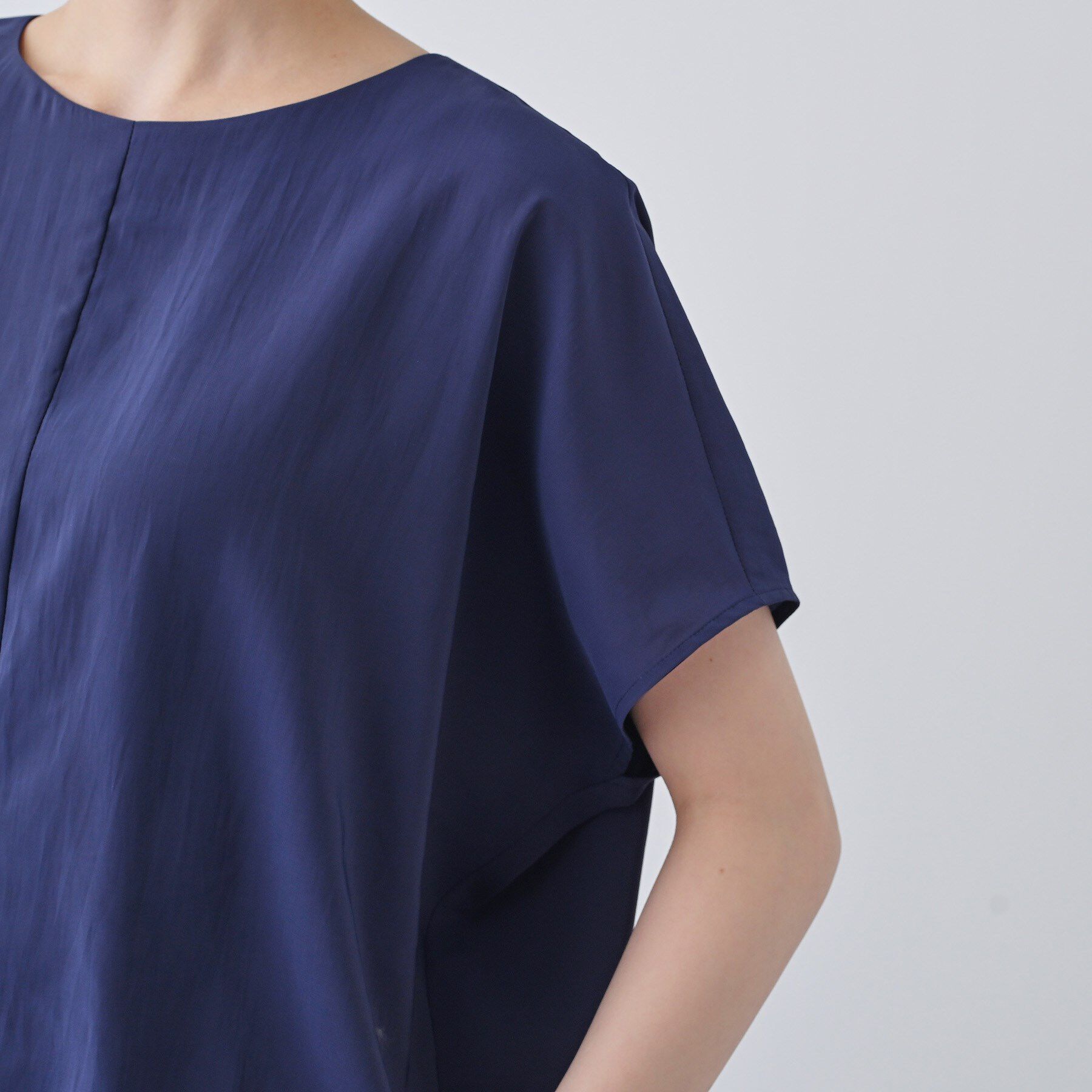 INDIVI「【通気性◎撥水／接触冷感／UVケア】ドルマンスリーブブラウス」|シャツ・ブラウス|