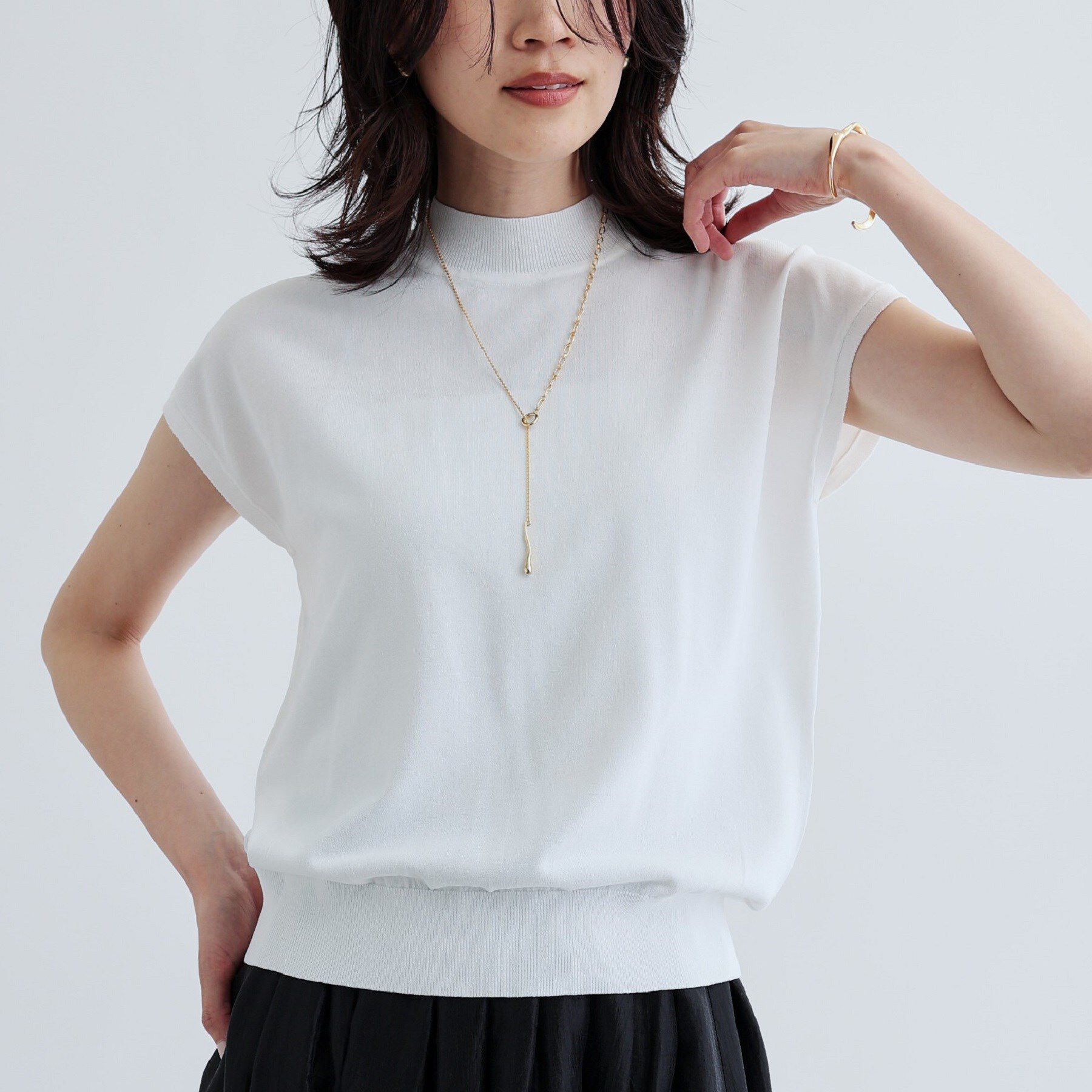 GALLEST「【UVカット】ノースリーブニット」|ニット・セーター|