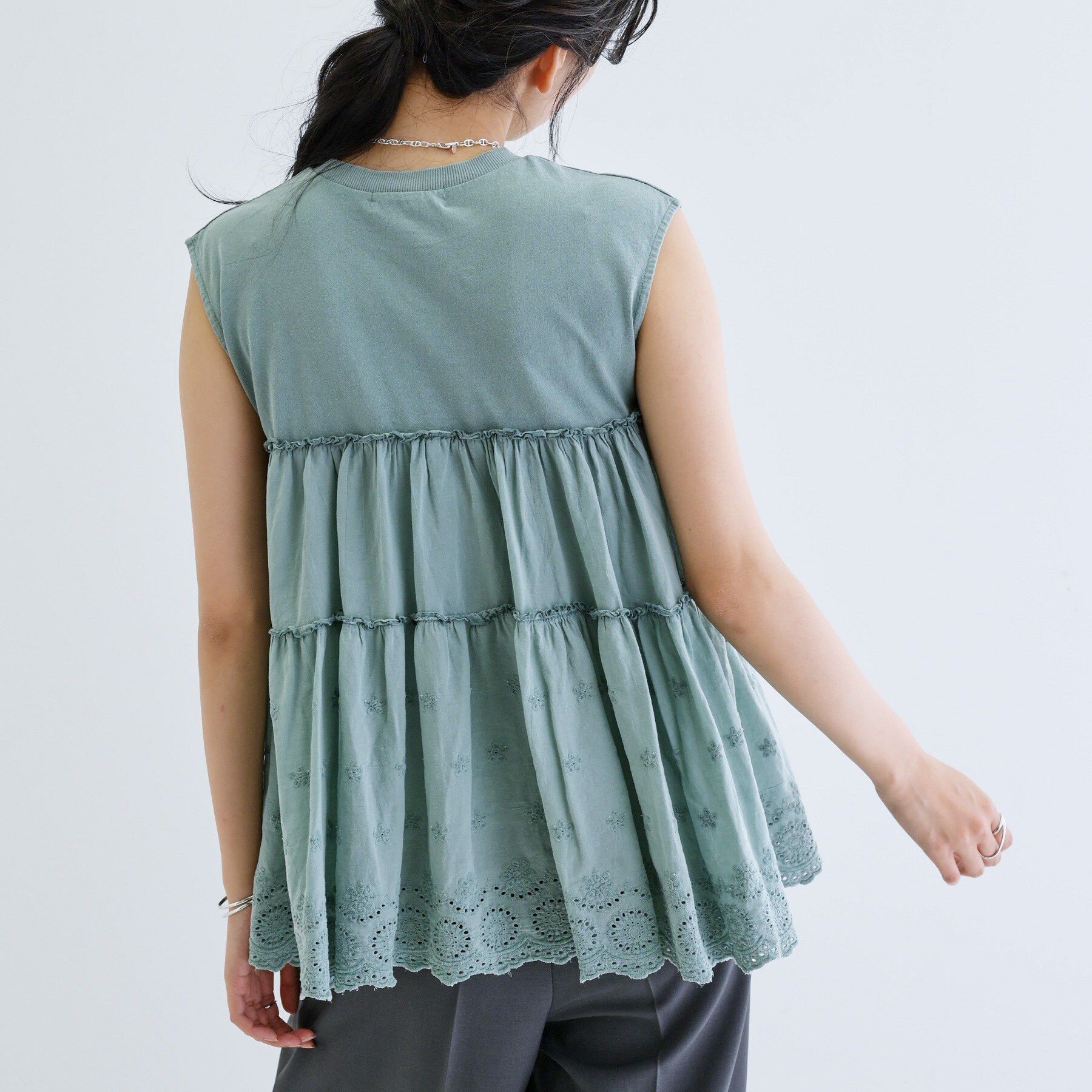 GALLEST「ピグメントダイノースリーブカットソー」|Tシャツ・カットソー|