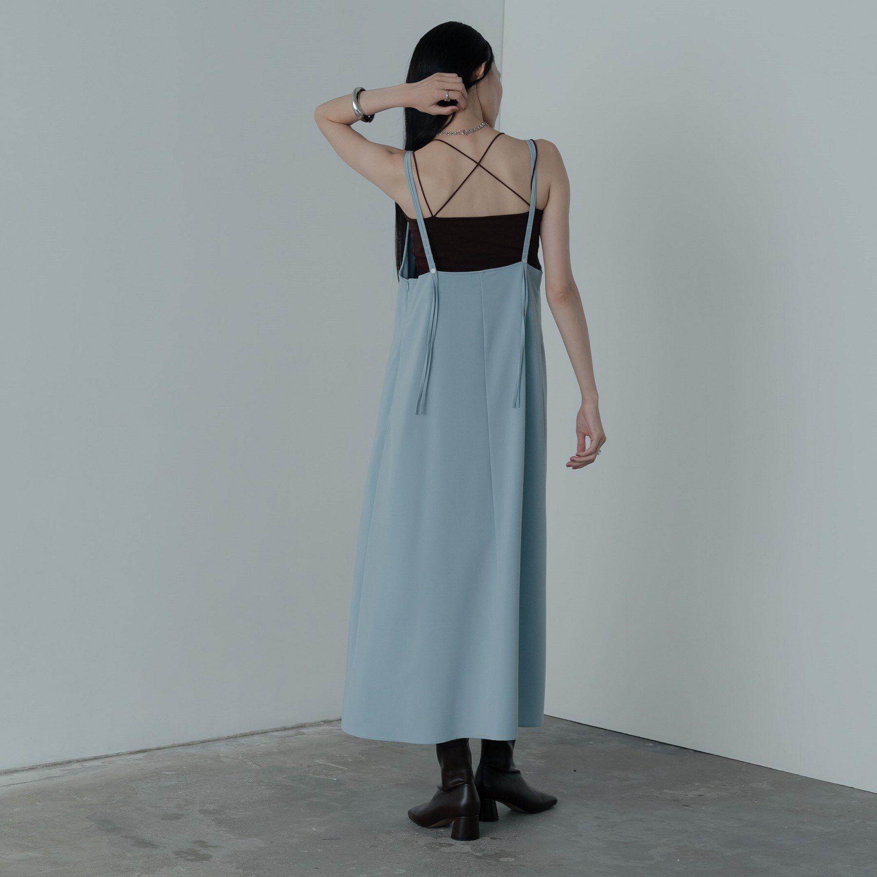 GALLEST「タイトフレアキャミドレス」|ワンピース|