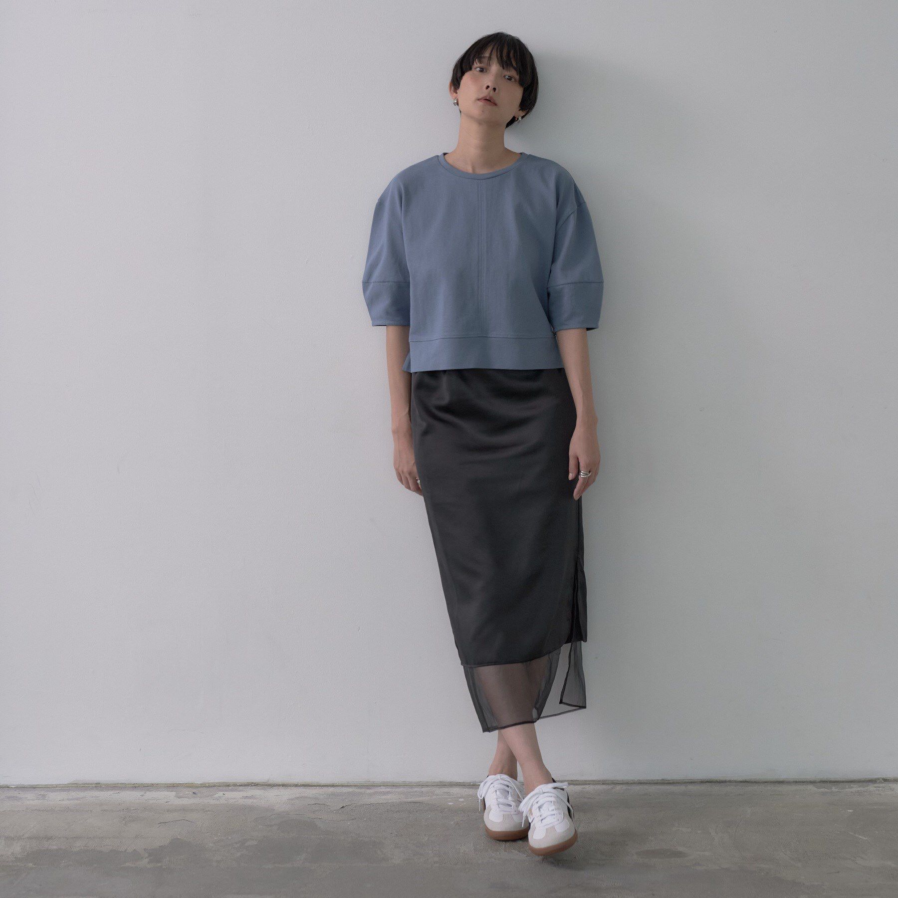 GALLEST「フォルムスリーブカットソー」|Tシャツ・カットソー|