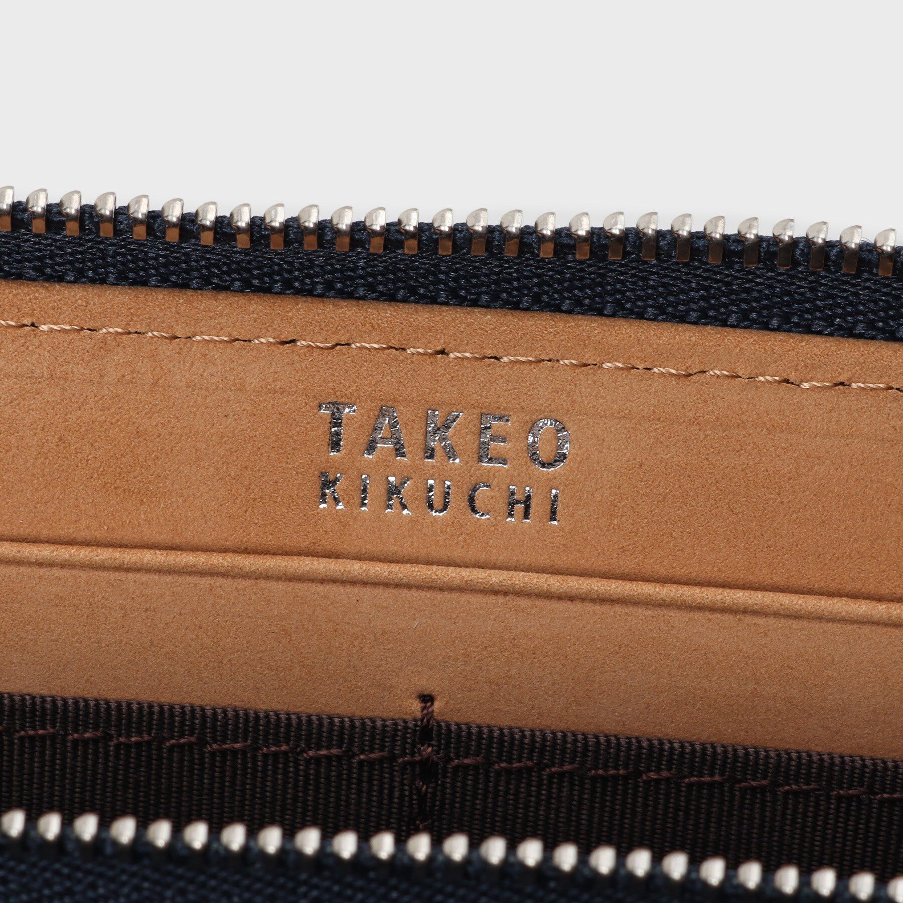 TAKEO KIKUCHI「【ソフト＆ナチュラル】ミニメッシュ レザー　ラウンドファスナー長財布」|財布|
