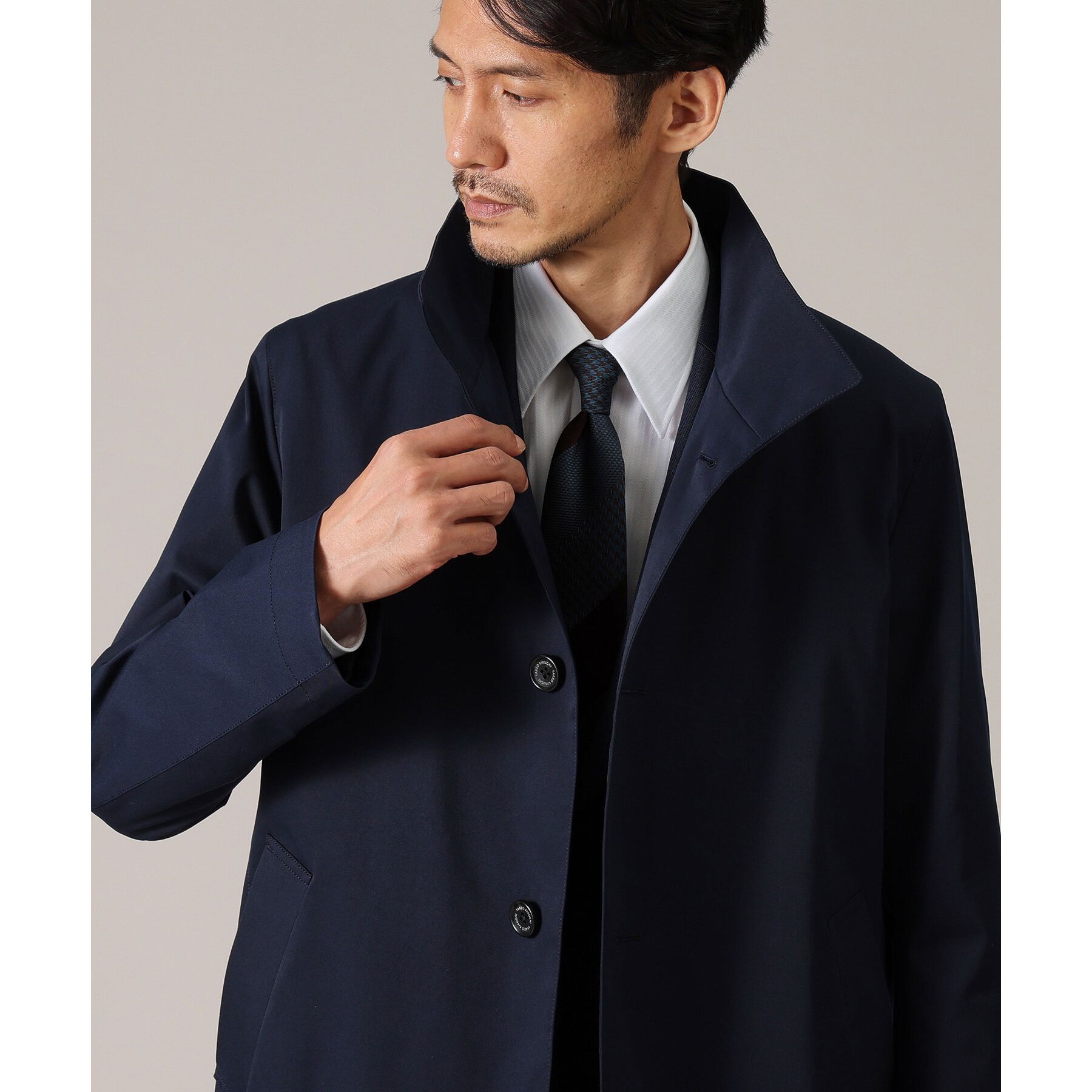 TAKEO KIKUCHI「【Made in JAPAN】ドビーストライプ ドレス シャツ」|シャツ・ブラウス|