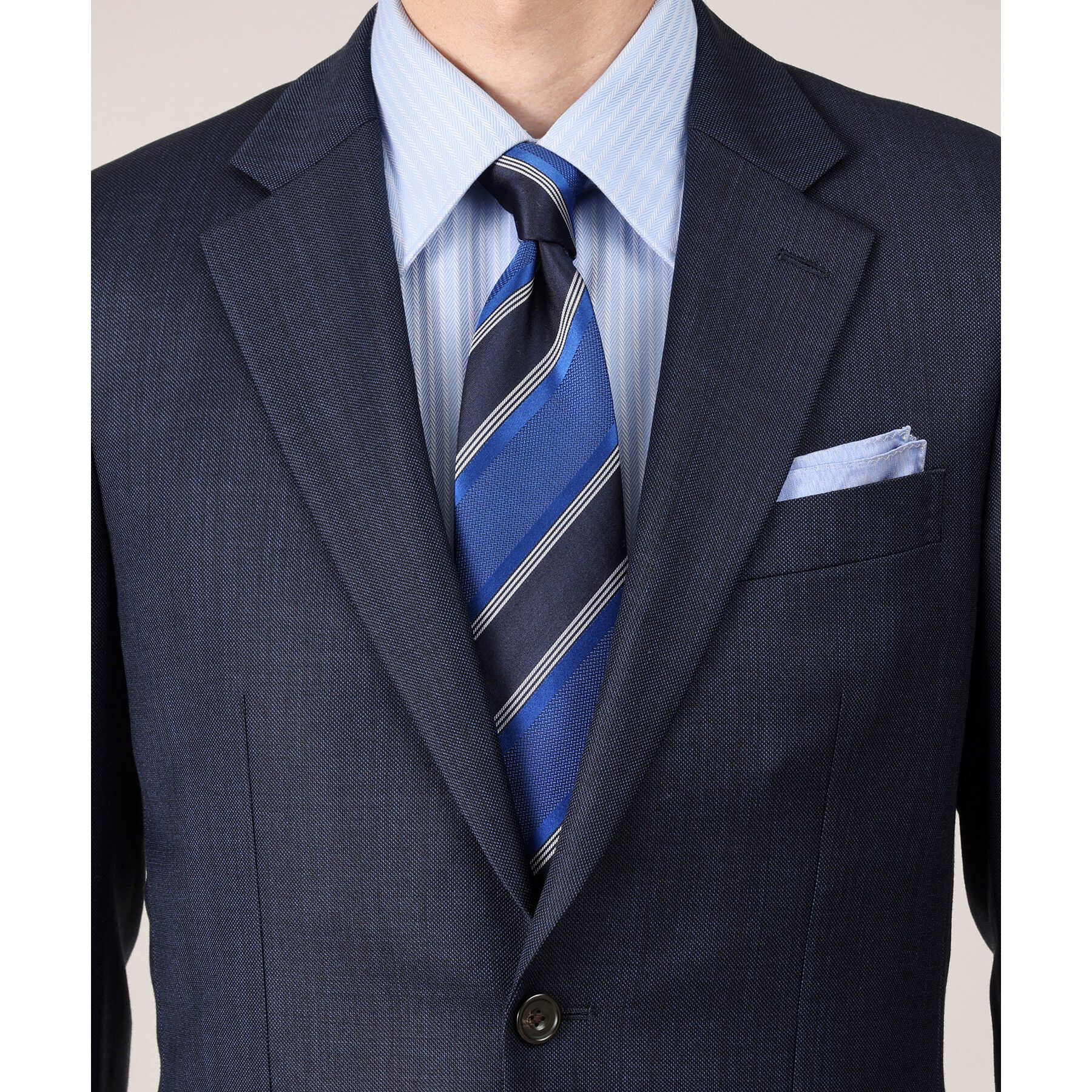 TAKEO KIKUCHI「【Made in JAPAN】ドビーストライプ ドレス シャツ」|シャツ・ブラウス|