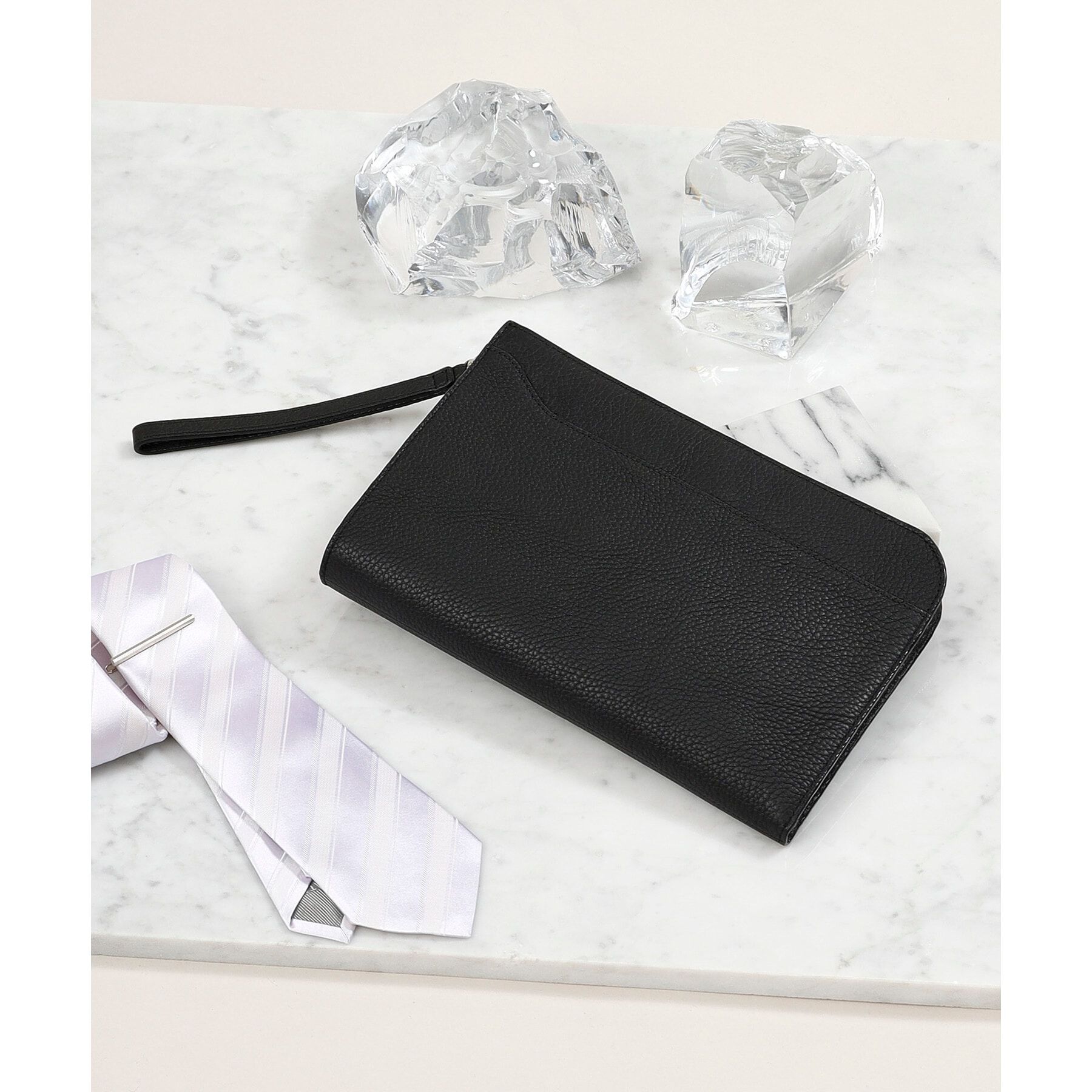 TAKEO KIKUCHI「【ブライダル＆パーティー】THE クラッチバッグ」|クラッチバッグ|ブラック(019)