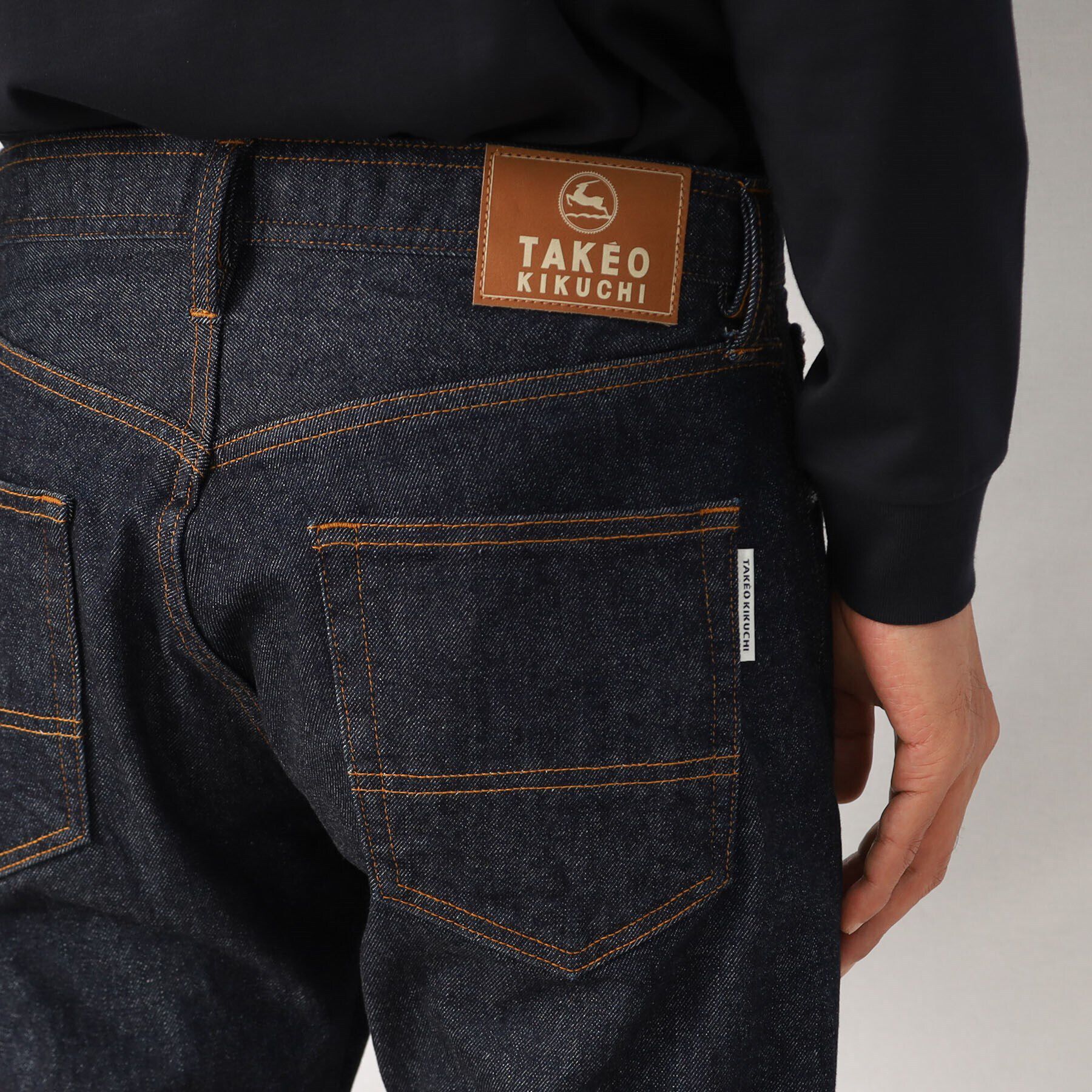 TAKEO KIKUCHI「【Sサイズ～】モンスターストレッチ リジッド デニム パンツ」|デニム|