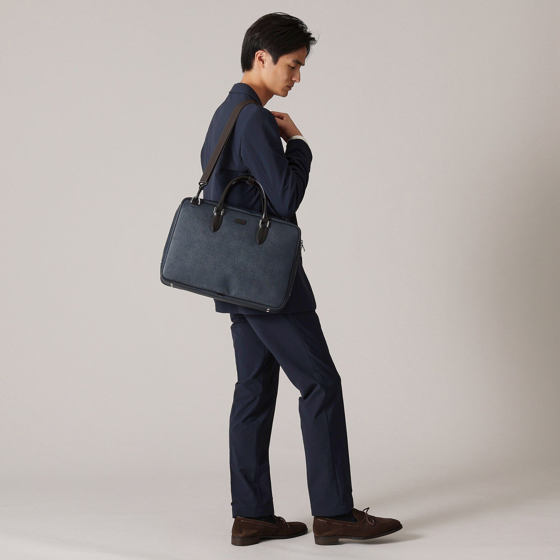 TAKEO KIKUCHI「コーデュラ（R） コーティング ブリーフケース」|ビジネスバッグ|