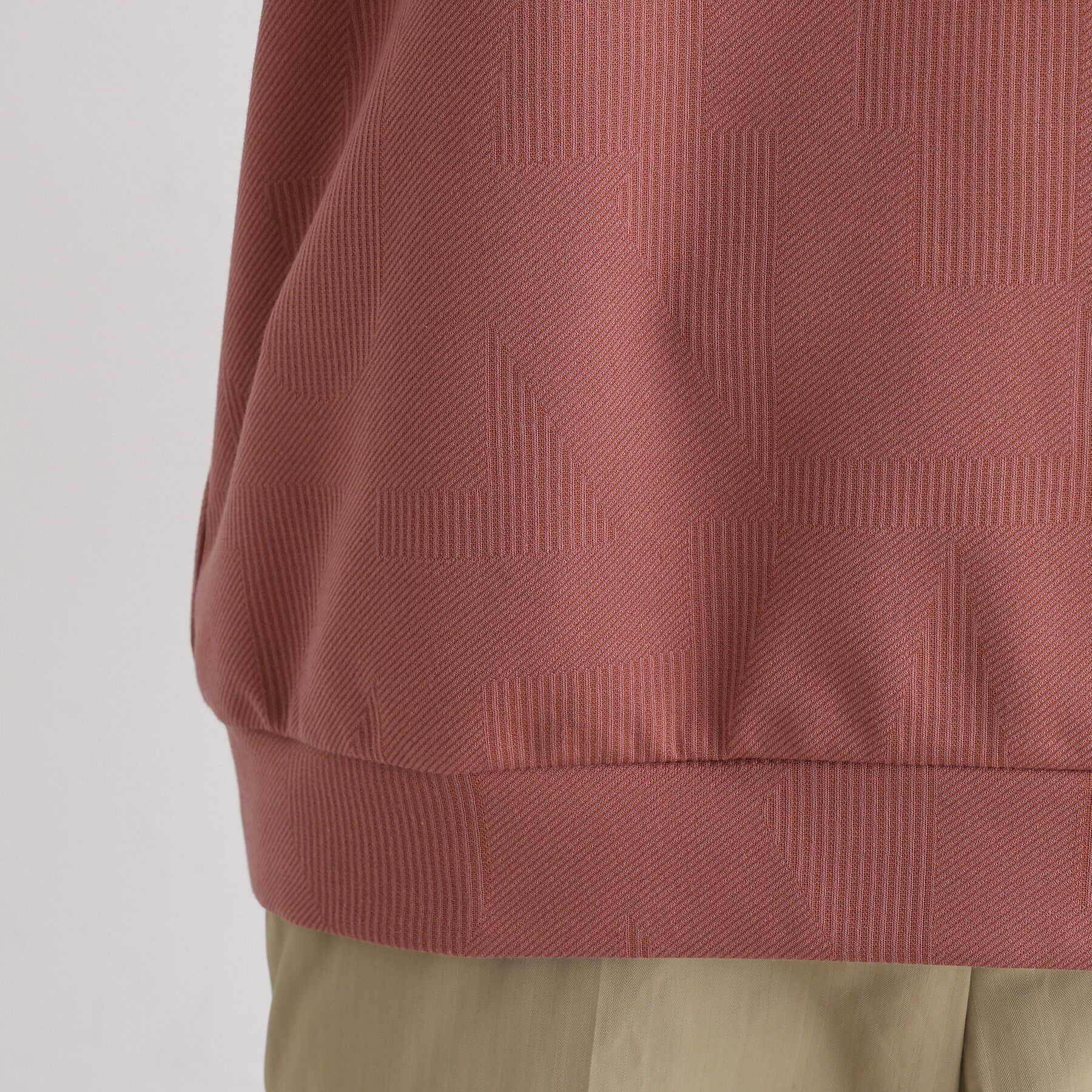 TAKEO KIKUCHI「【尾州ファブリック】 スライドパズル柄 ポンチ プルオーバー」|Tシャツ・カットソー|