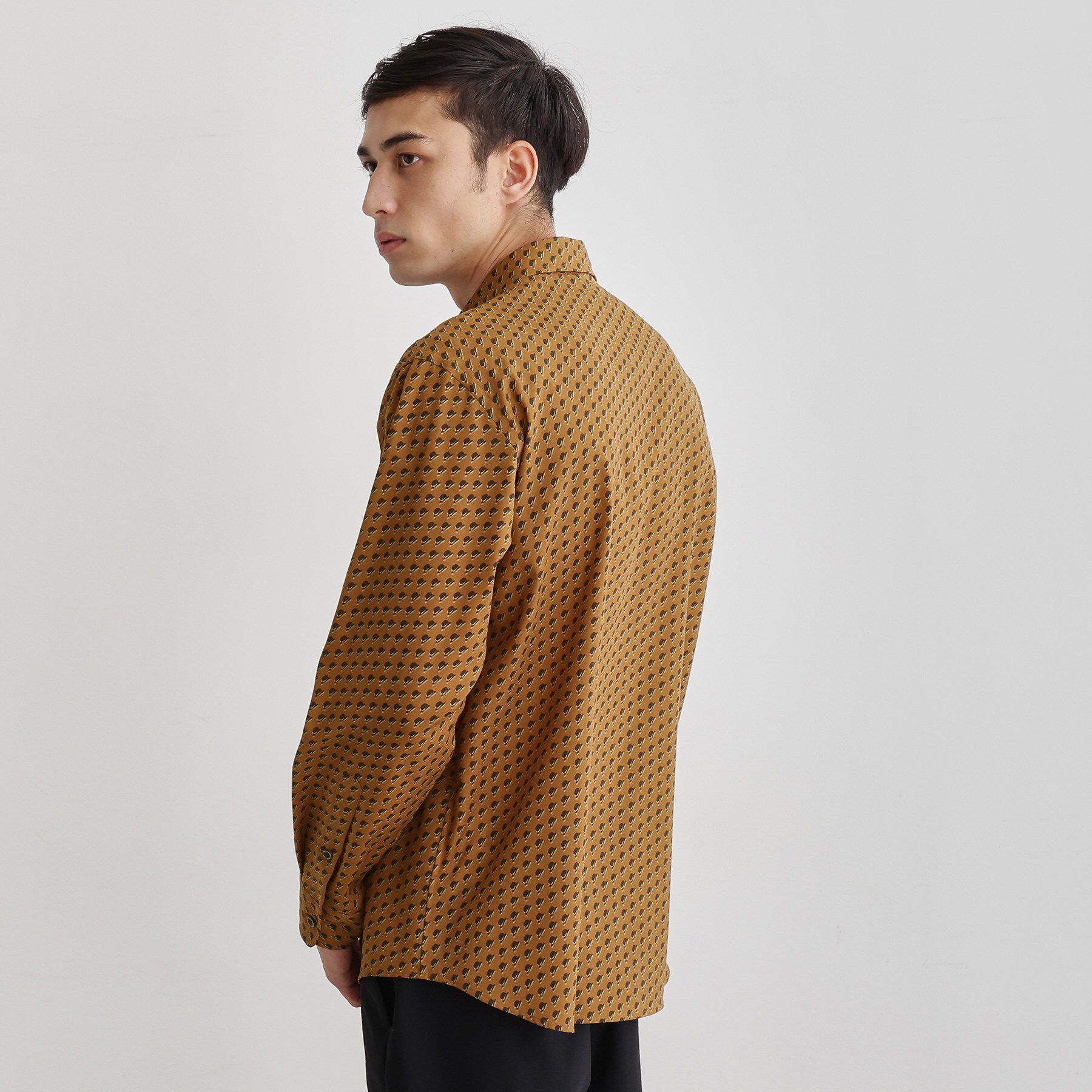 TAKEO KIKUCHI「ボーラーハット柄 長袖シャツ」|シャツ・ブラウス|