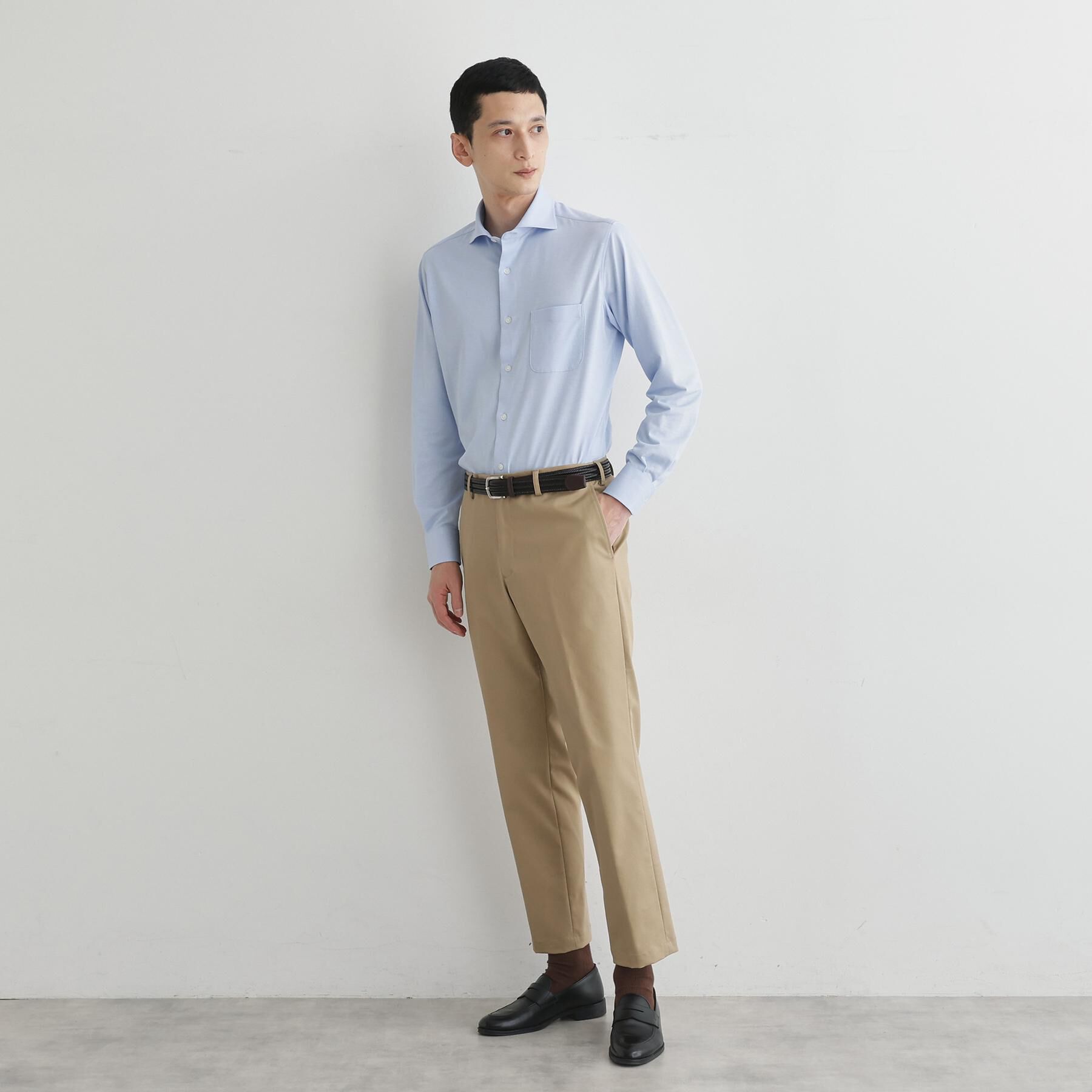 TAKEO KIKUCHI「クールマックス コンパクトジャージ シャツ」|シャツ・ブラウス|