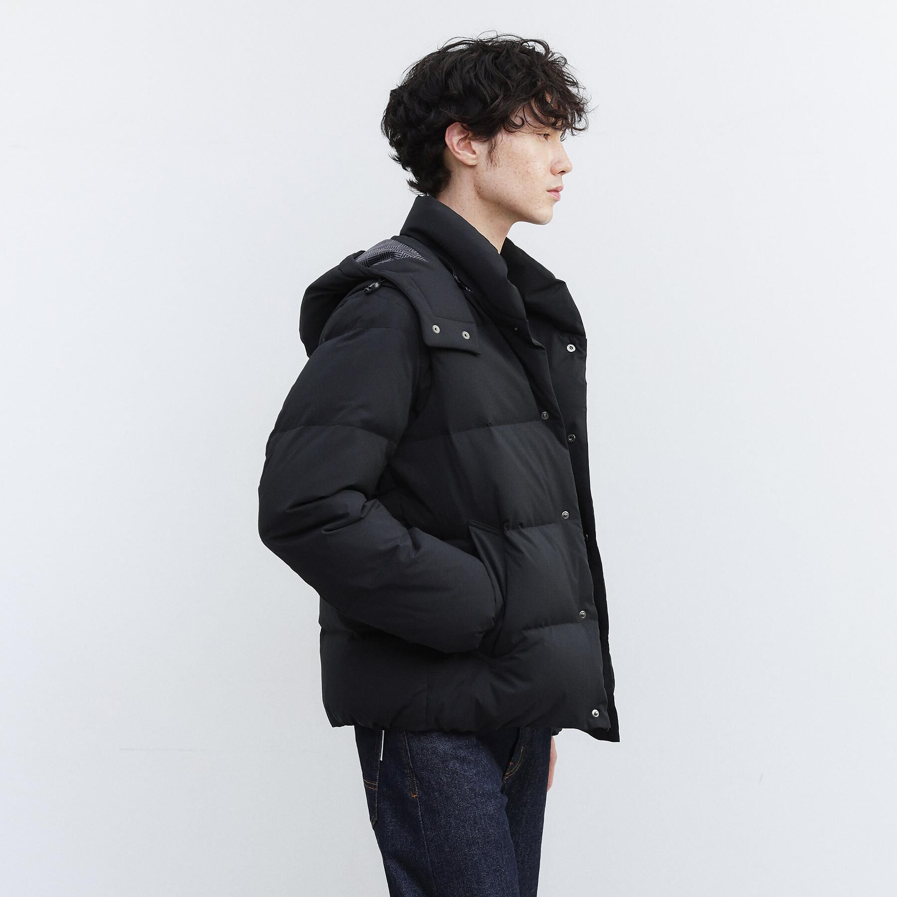 TAKEO KIKUCHI「【袖取り外し可】デタッチャブル ダウンブルゾン」|ダウン|