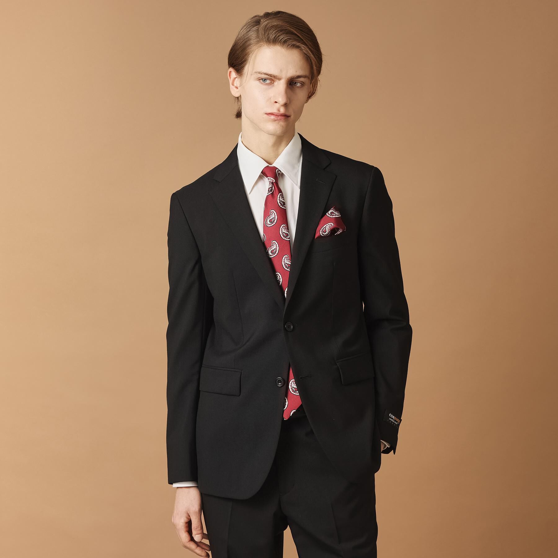 40CARATS&525「ペイズリースタンプネクタイ」|ネクタイ・蝶ネクタイ|