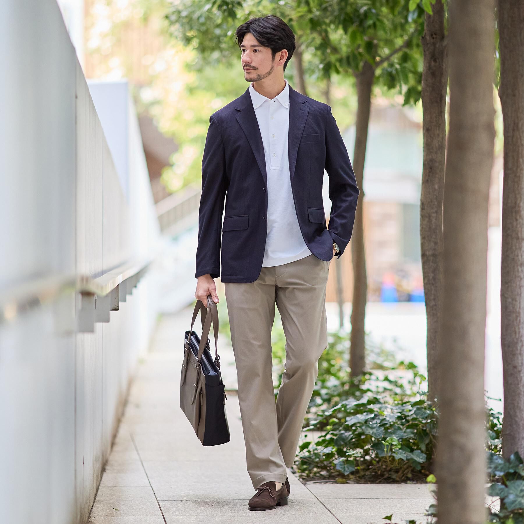 TAKEO KIKUCHI「【Mono Max掲載】CORDLEY（R）スマートブリーフトートバッグ」|トートバッグ|