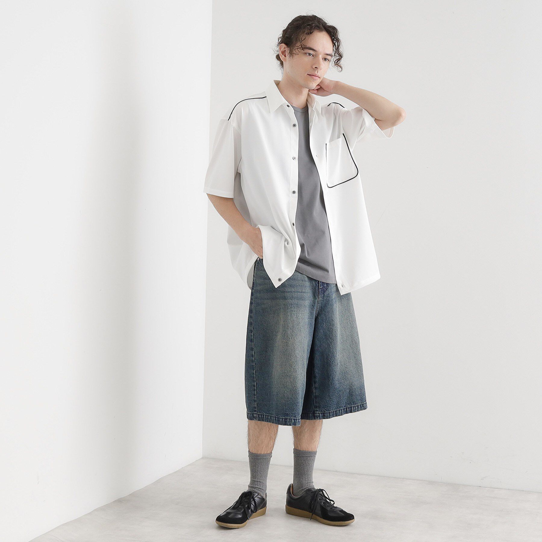 tk.TAKEO KIKUCHI「スピンドルシャツ」|シャツ・ブラウス|