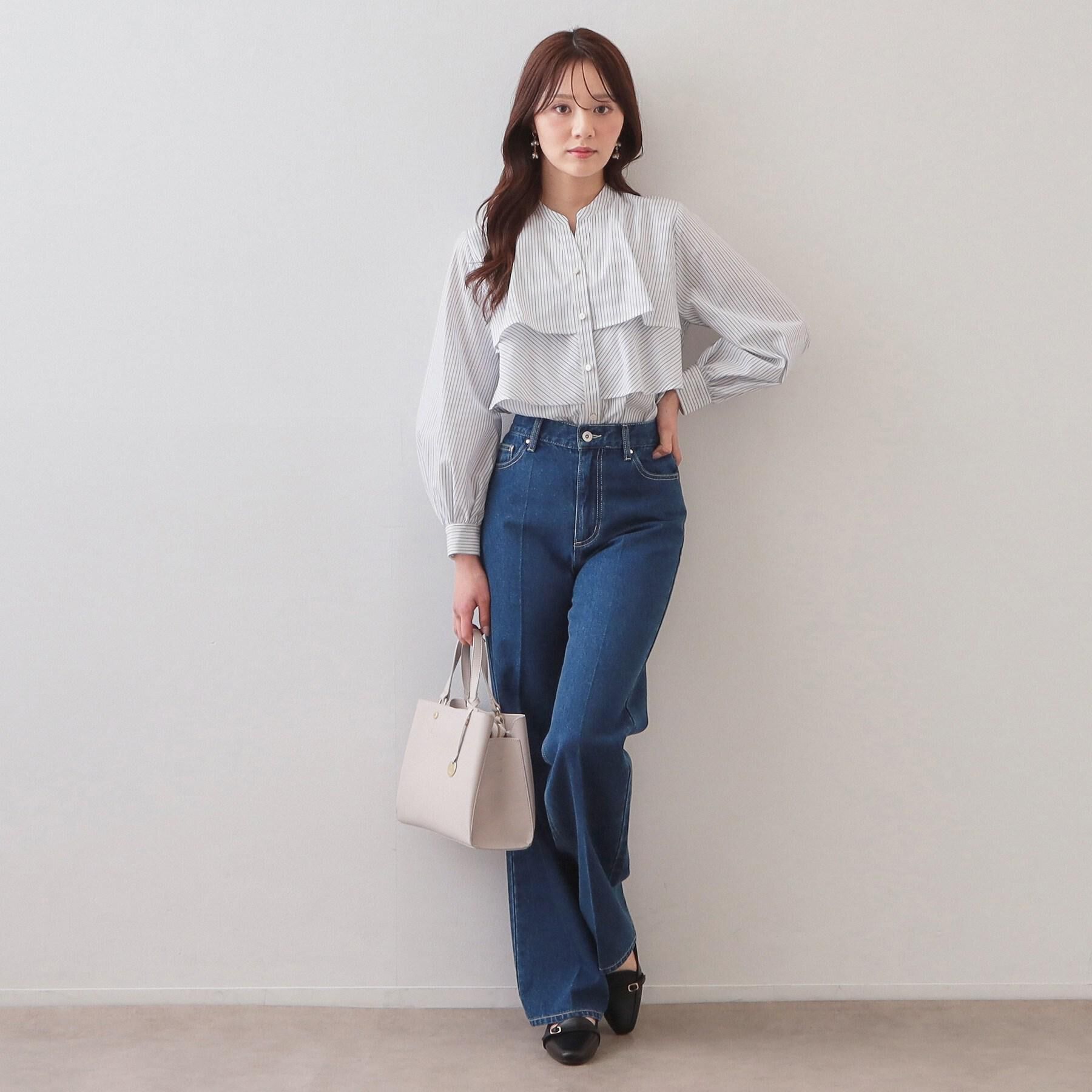 index「《丈が選べる》ストレートデニムパンツ【洗濯機洗い可】」|その他|