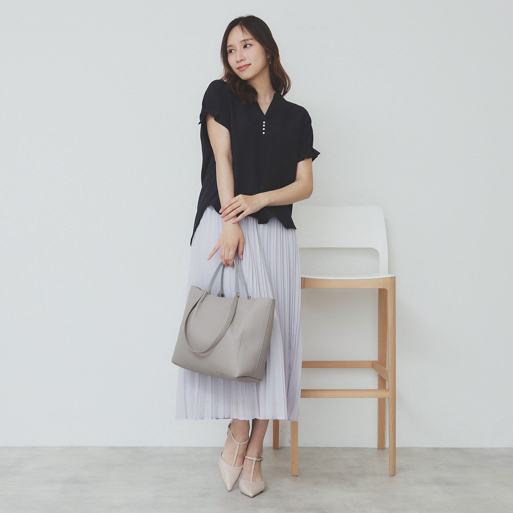 index「【軽量合皮】ダブルハンドルA4トートバッグ」|トートバッグ|