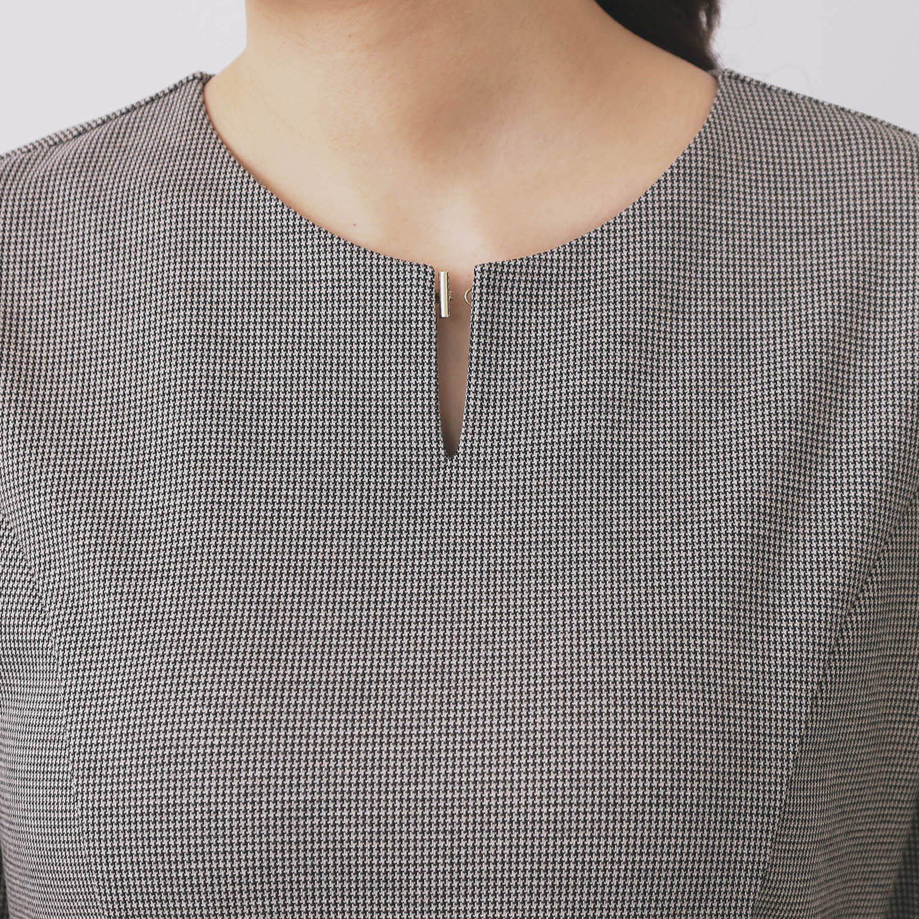 index「ストレッチキーネックワンピース【洗濯機OK/イージーアイロン】」|ワンピース|