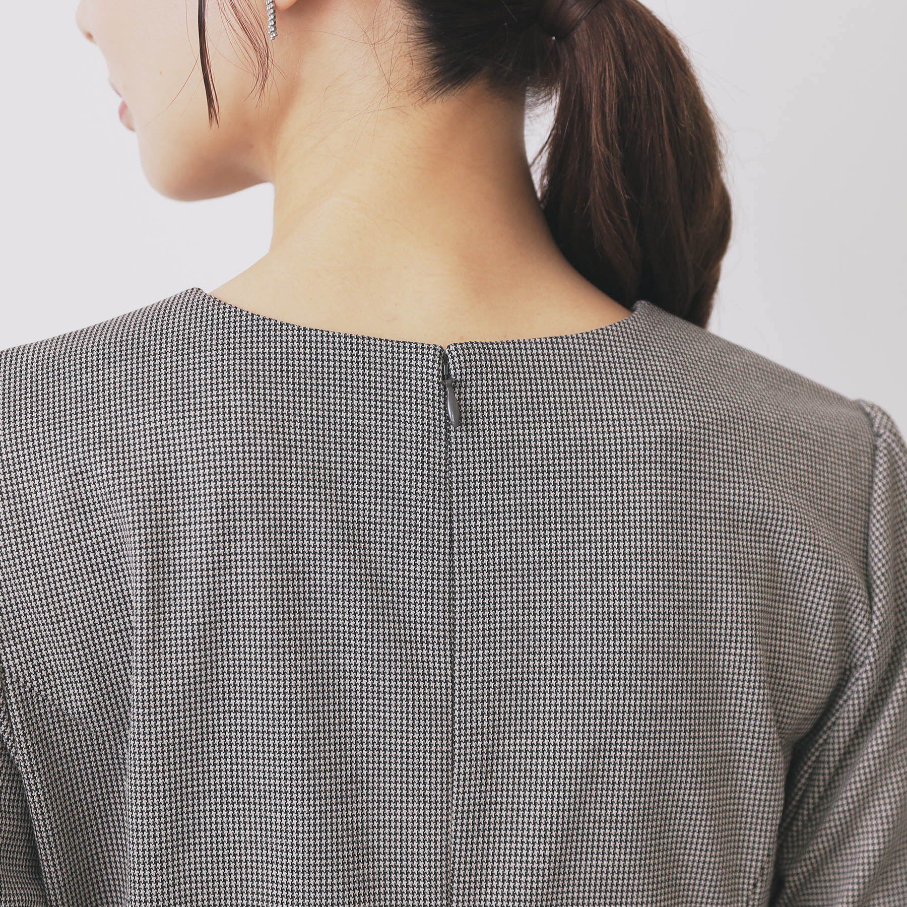 index「ストレッチキーネックワンピース【洗濯機OK/イージーアイロン】」|ワンピース|