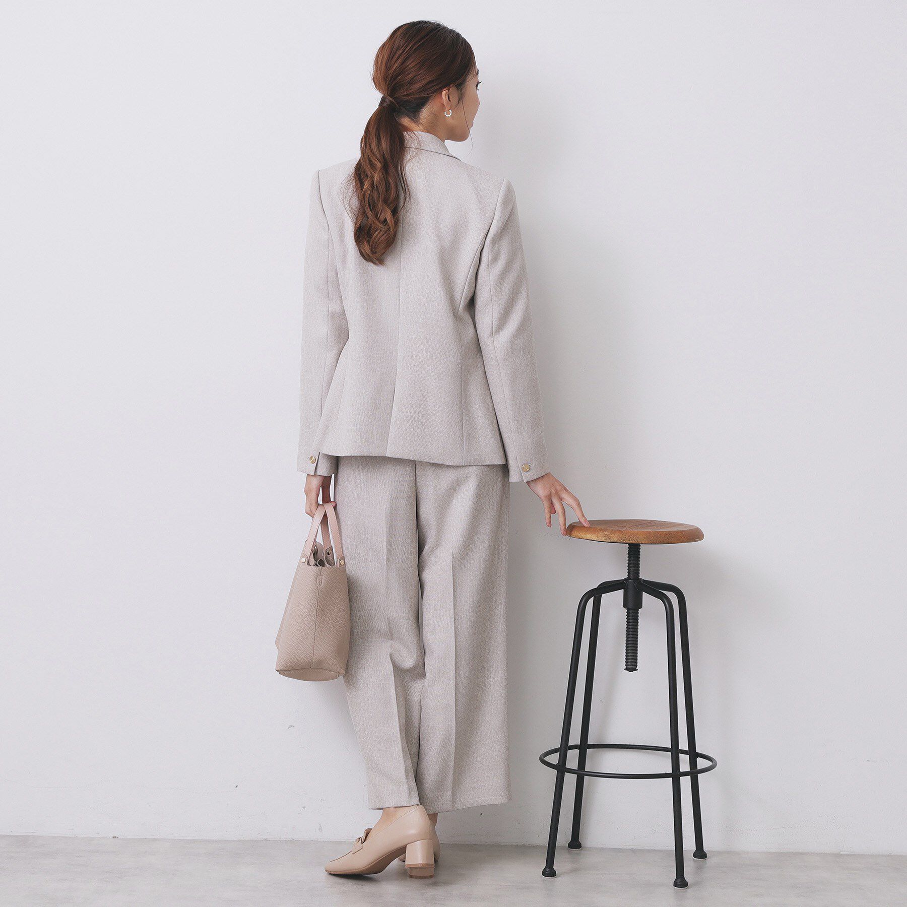 index「ワイドストレートパンツ/セットアップ対応可【洗濯機OK/イージーアイロン】」|その他|