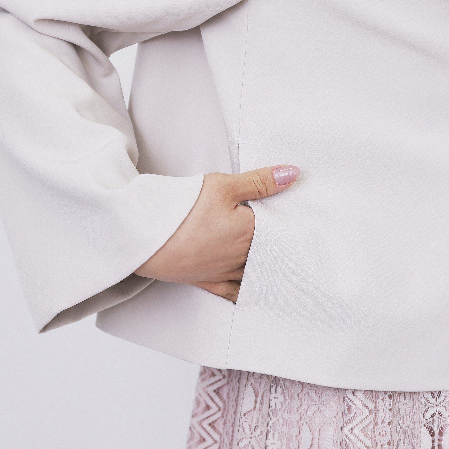 index「ノーカラージャケット【洗濯機OK】」|ノーカラージャケット|