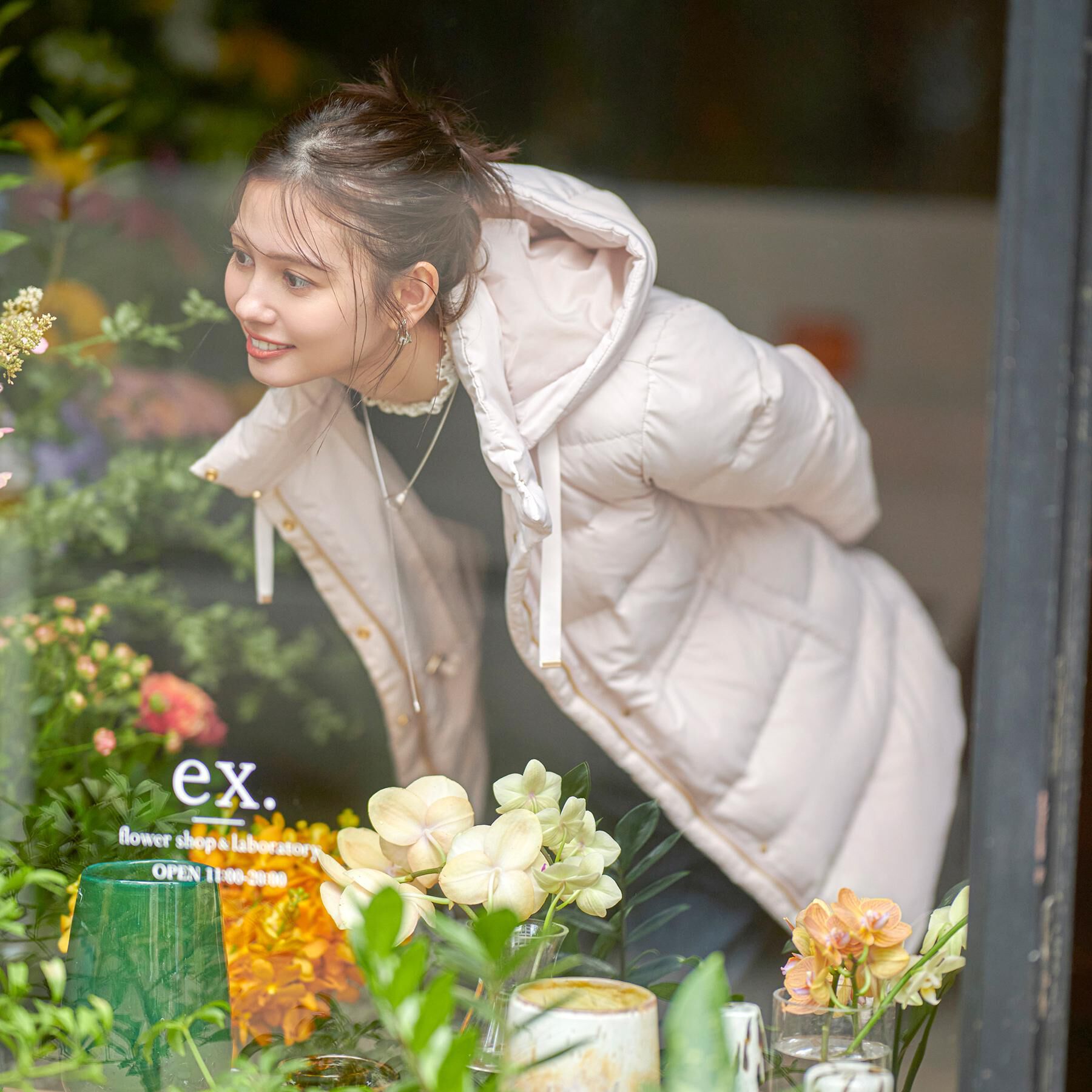 index「KAWADAダウンドロストミドルコート【撥水/洗濯機OK/2WAY/静電気防止裏地】《XS～3L》」|ダウン|