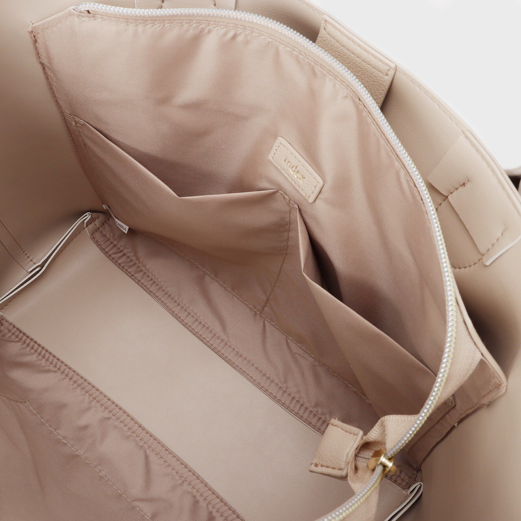 index「ストライプスカーフ付きトートバッグ【A4サイズ】」|トートバッグ|