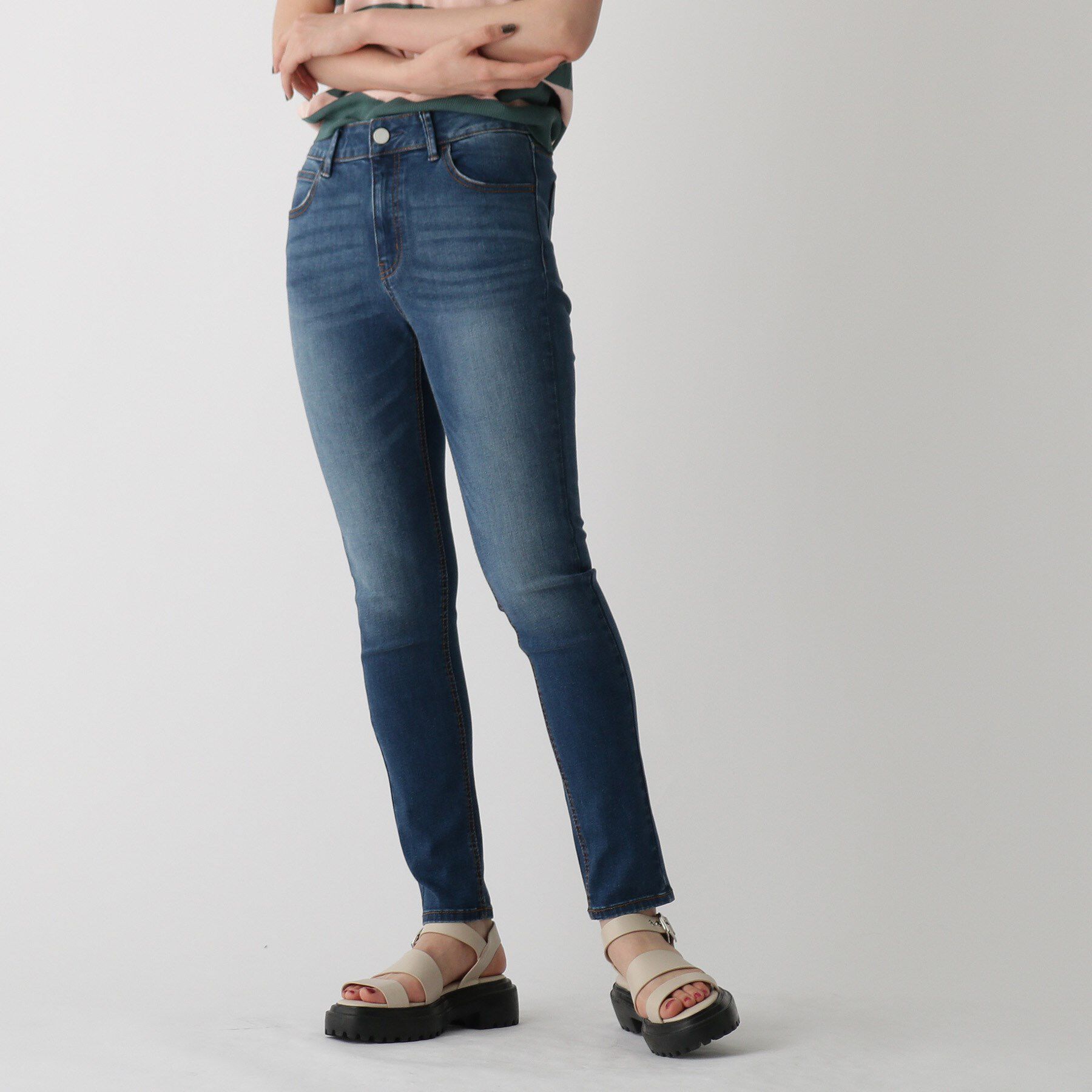 OPAQUE.CLIP「ストレッチスキニーパンツ」|その他|