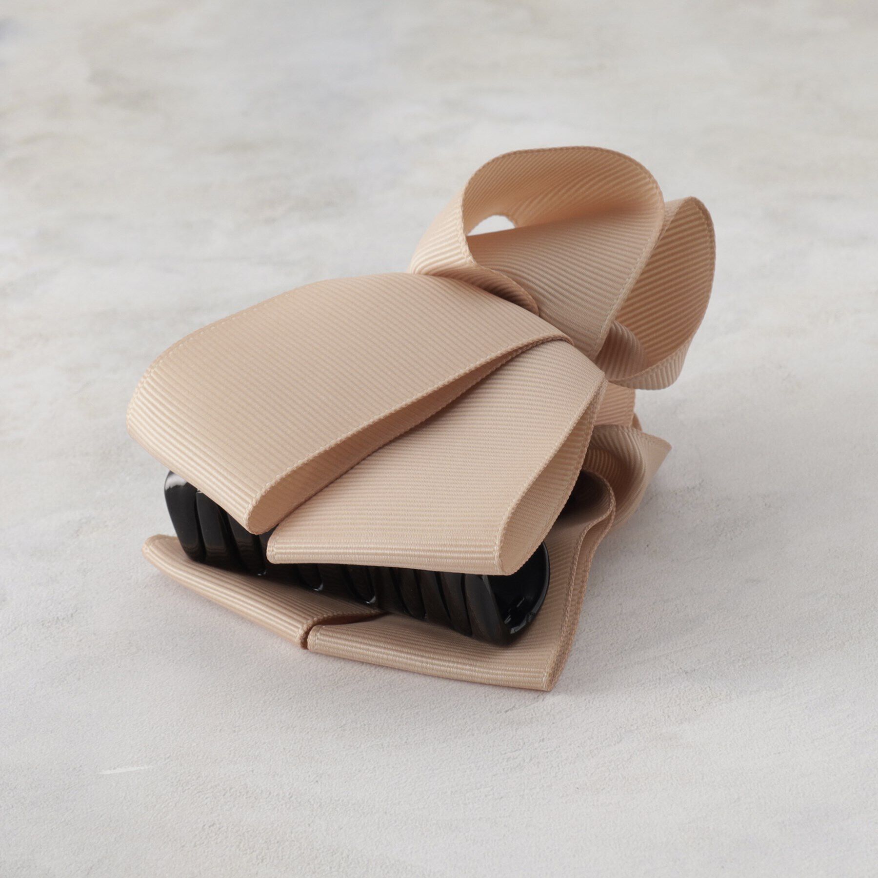 OPAQUE.CLIP「グログランリボンバンス」|その他|ベージュ(052)