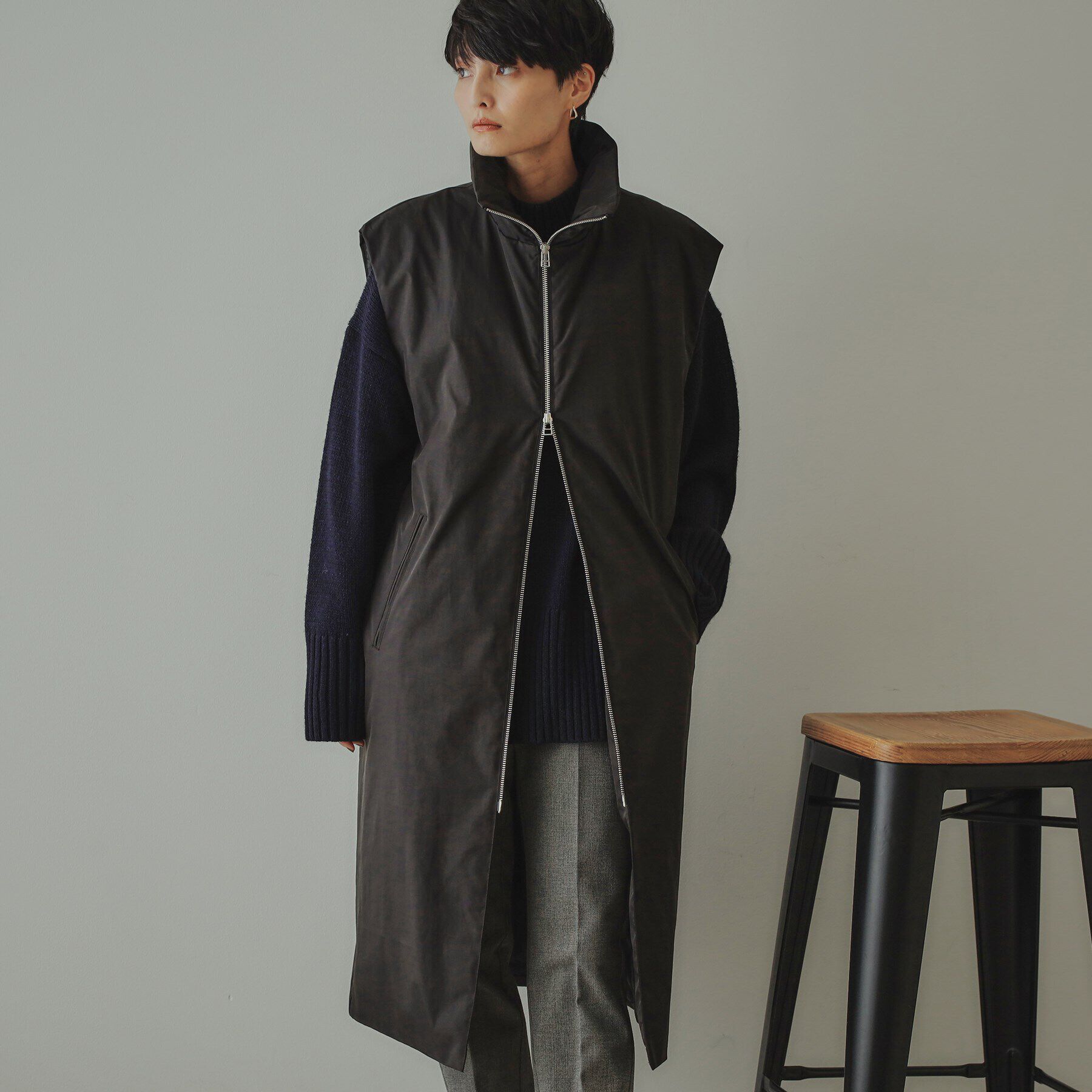 OPAQUE.CLIP「【大草直子さんコラボ】3WAYアウター」|ダウン|