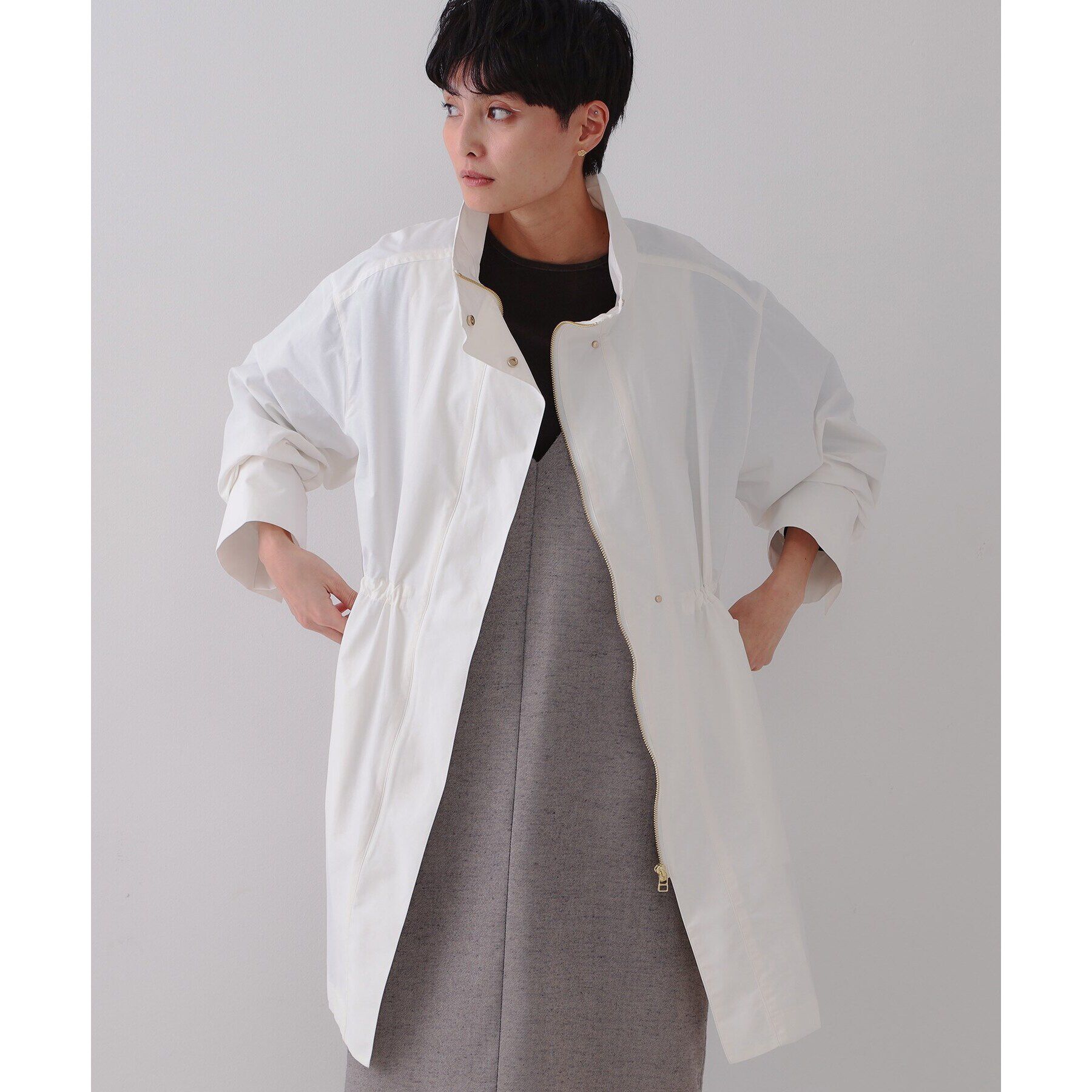 OPAQUE.CLIP「《CLASSY掲載》ミドルスタンドコート【洗濯機洗い可】」|その他|