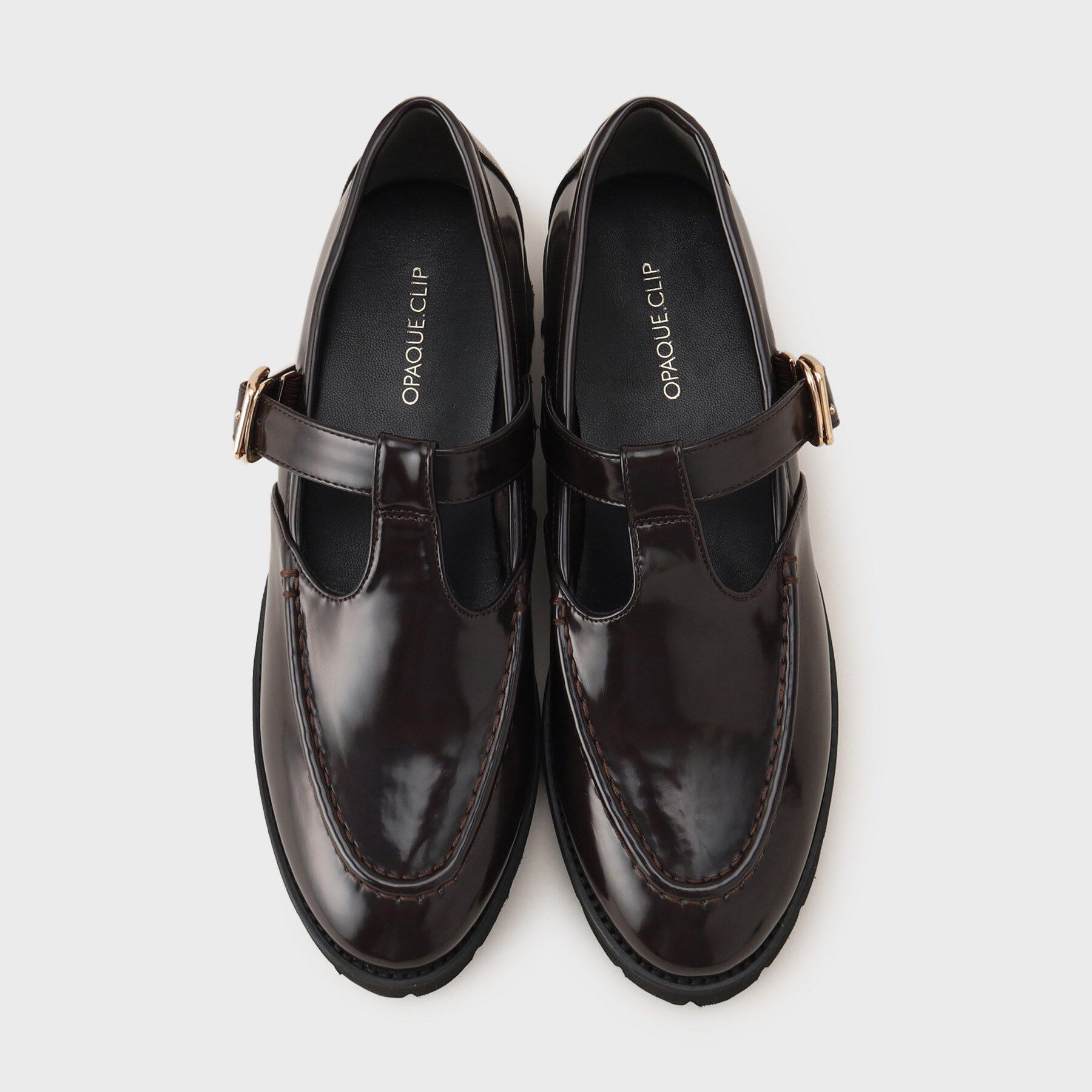 OPAQUE.CLIP「【軽量】Tストラップローファーシューズ」|その他|