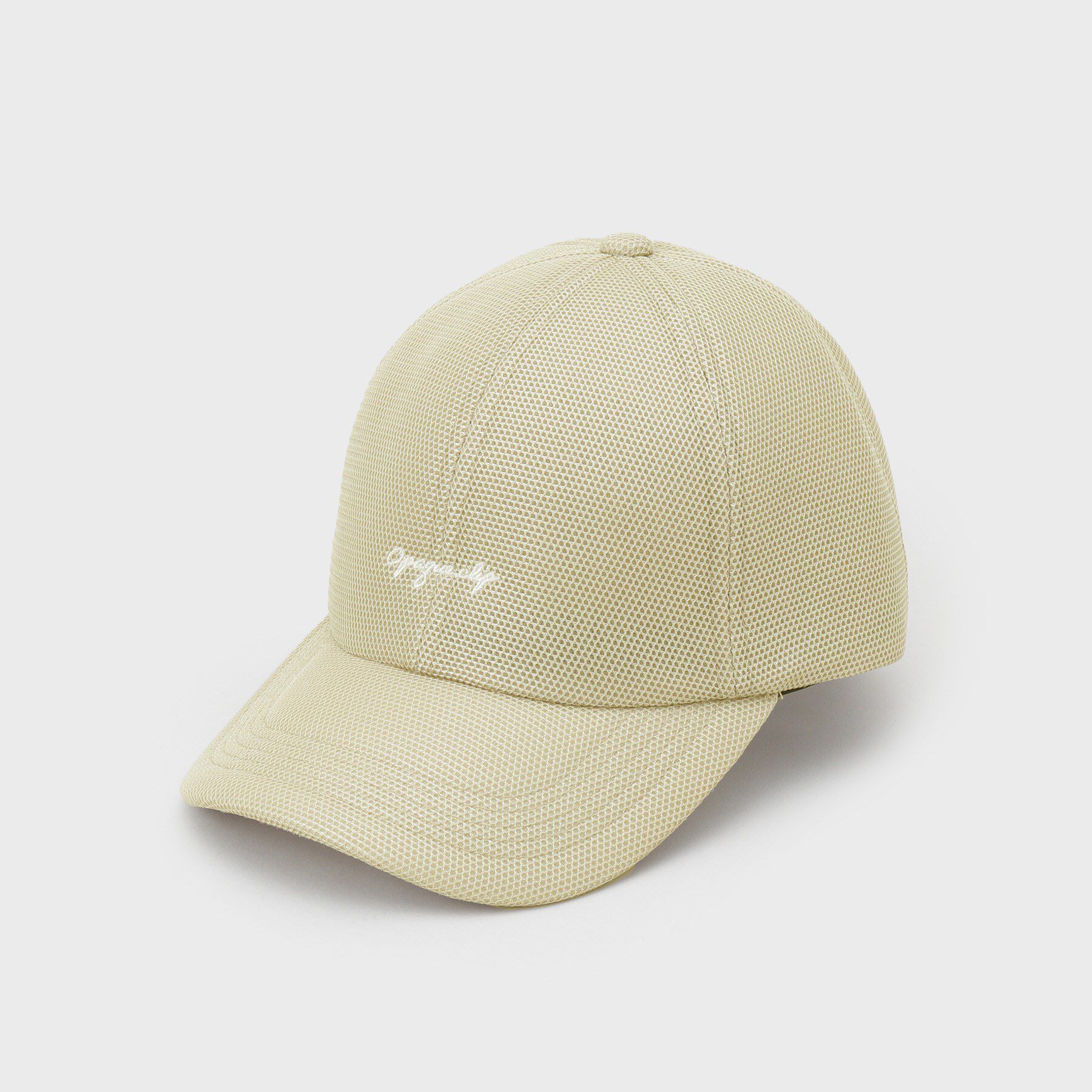 OPAQUE.CLIP「刺繍デザインキャップ」|キャップ・キャスケット|ベージュ(052)