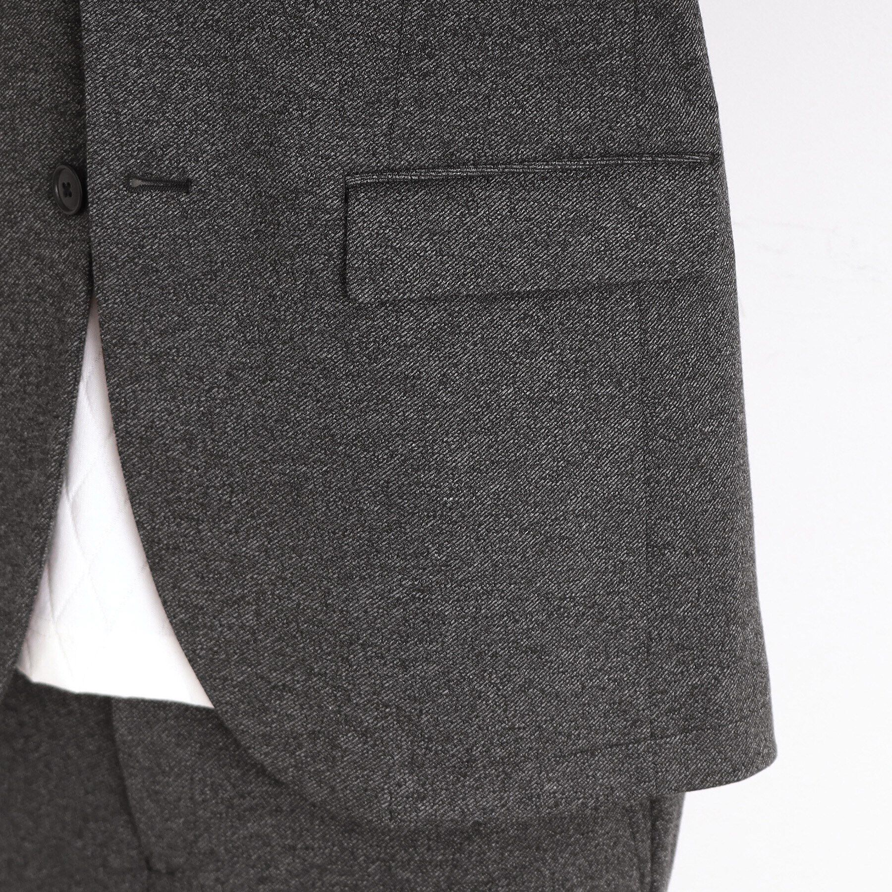 THE SHOP TK「TRポンチカルゼジャケット セットアップ可／ストレッチ」|テーラードジャケット|